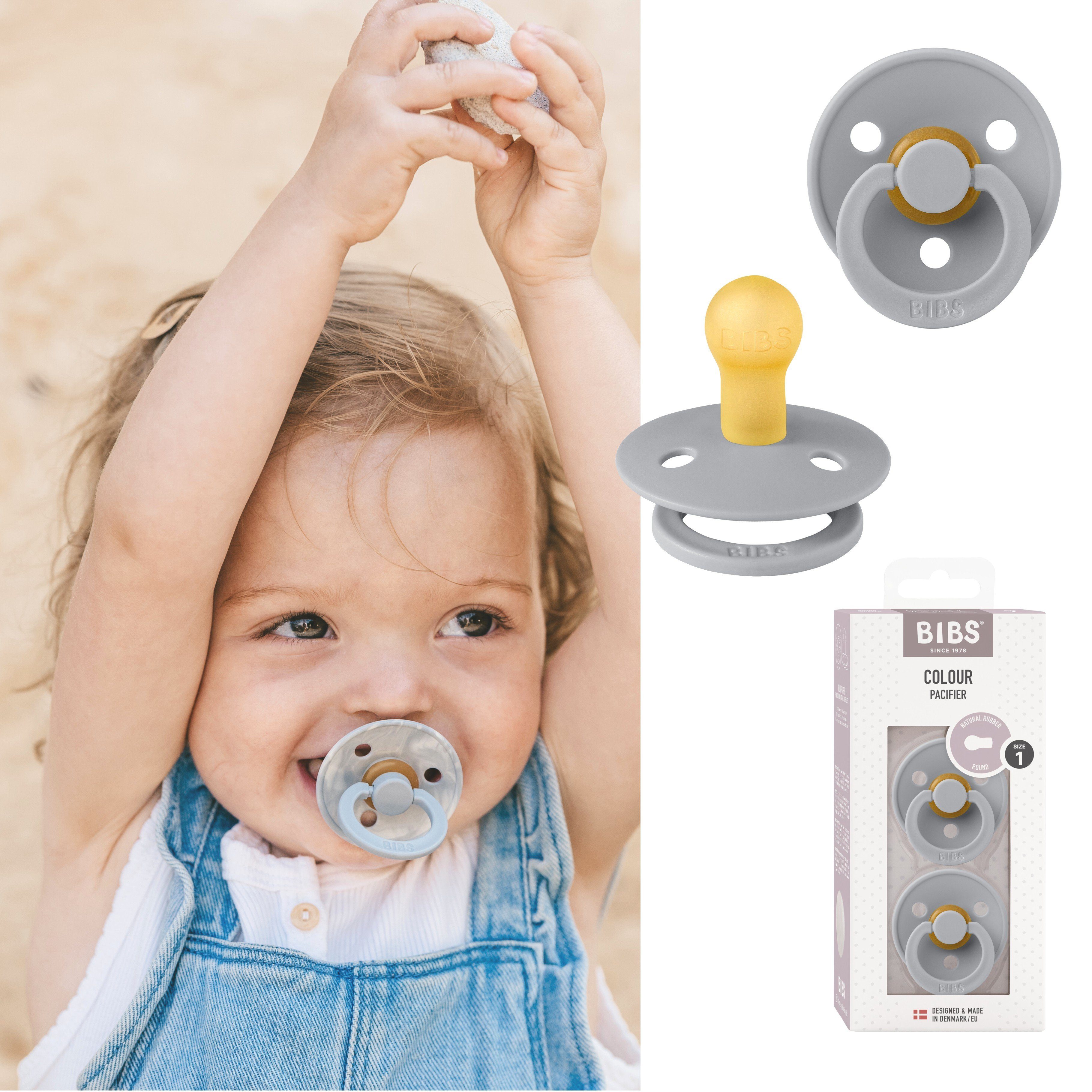NUK Signature Schnuller | 6-18 Monate | BPA-freier Silikon Schnuller | BPA-freies Silikon | Blau | 2 Einheiten
