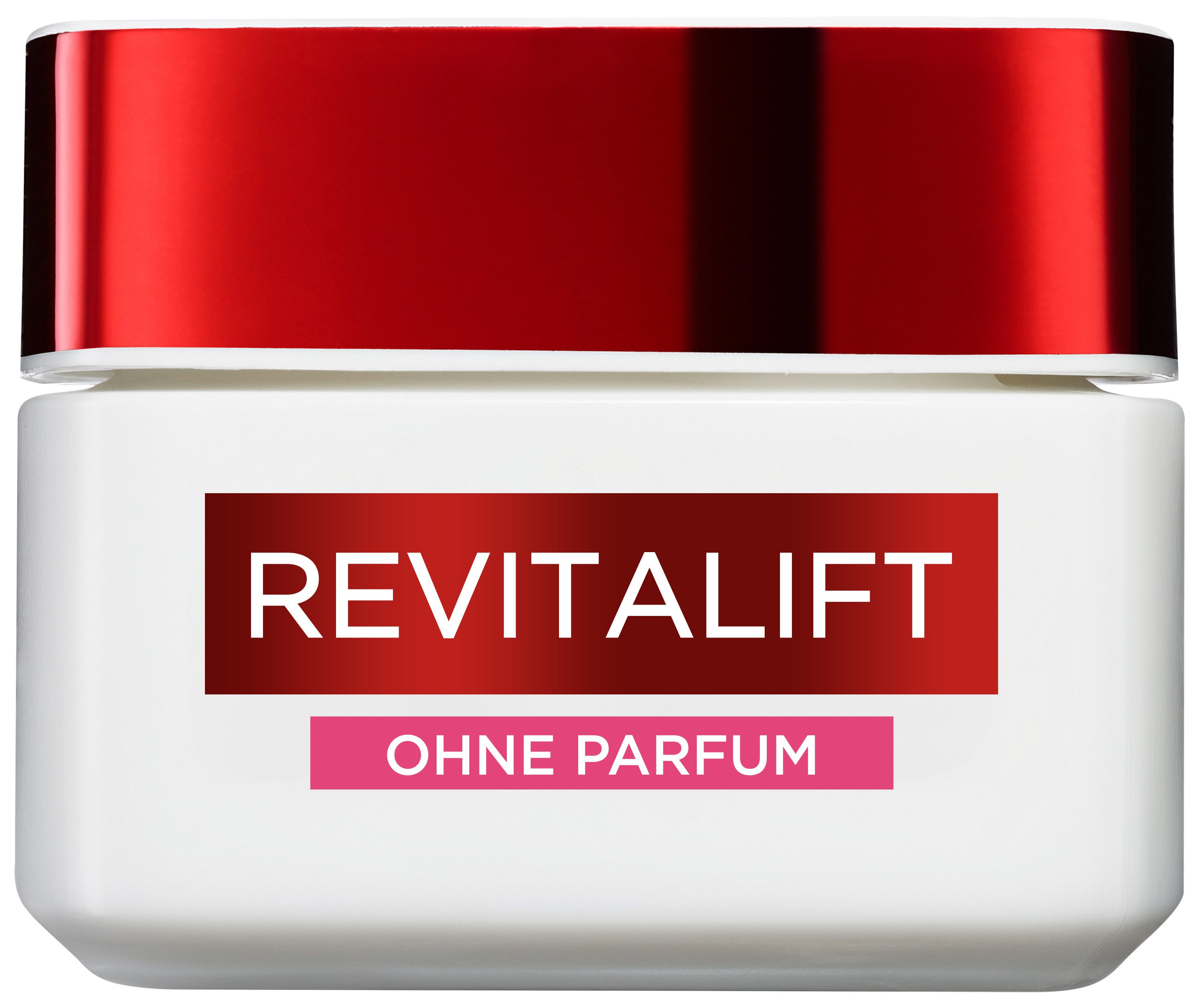 L'ORÉAL PARIS Feuchtigkeitscreme REVITALIFT KLASSIK OHNE PARFUM, für sensitive Haut, ohne Parfüm und Alkohol, mildert Falten