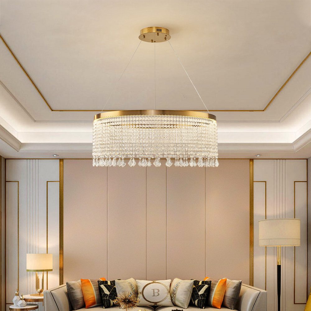 Eurotondisplay LED Pendelleuchte LED Pendelleuchte Hängelampe Fernbedienung günstig online kaufen