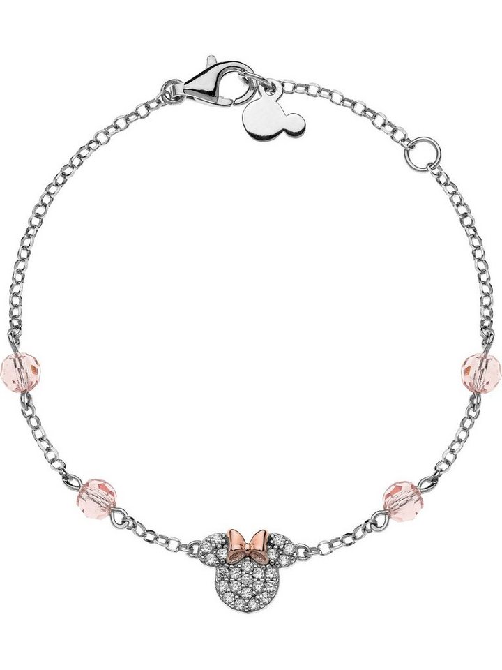 DISNEY Jewelry Silberarmband Disney Mädchen-Armband 925er Silber 28  Zirkonia, Modern