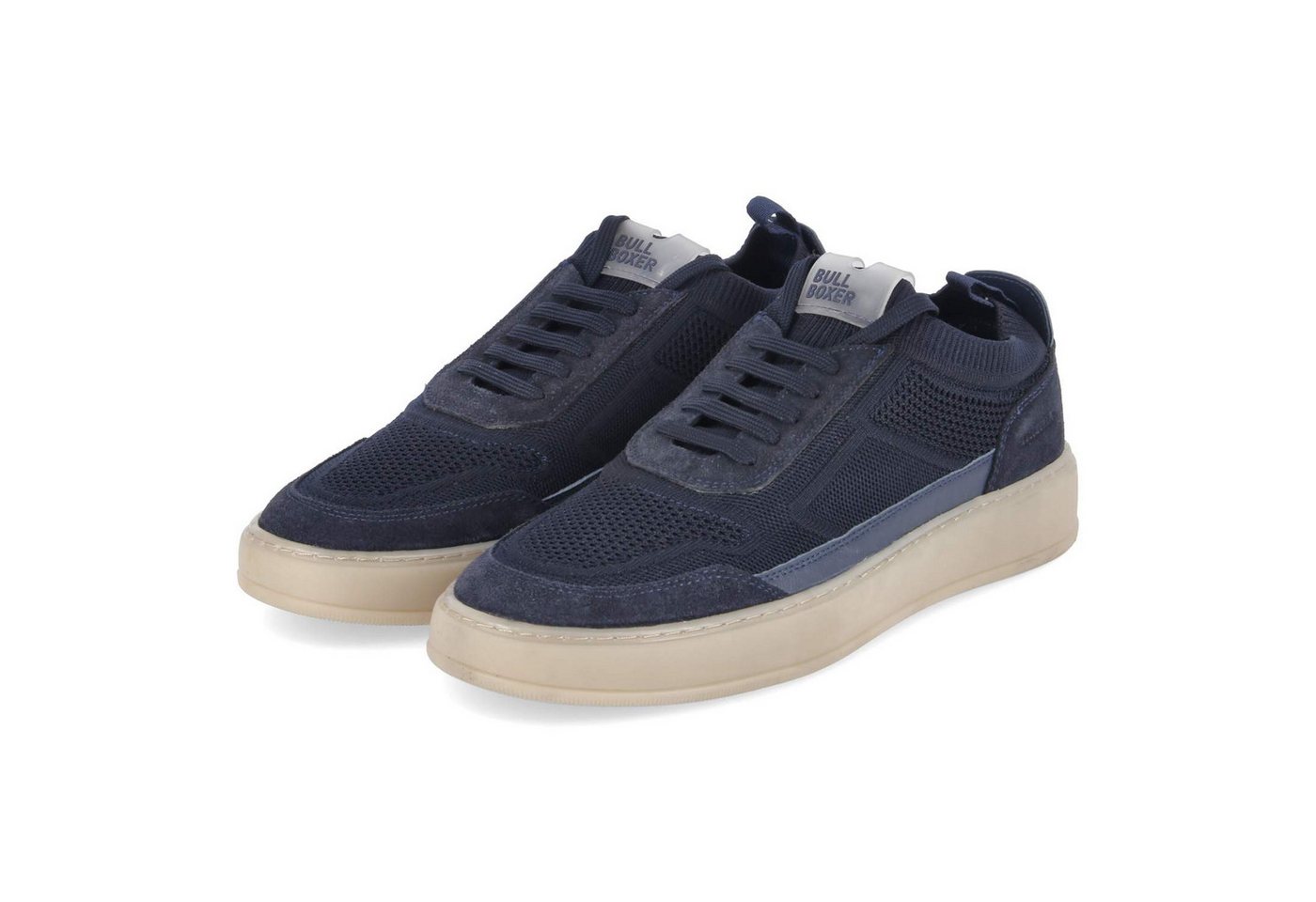 Bullboxer Bullboxer Sneaker Low 7NO0270101 4100 Herren Leder & Textil blue Sneaker