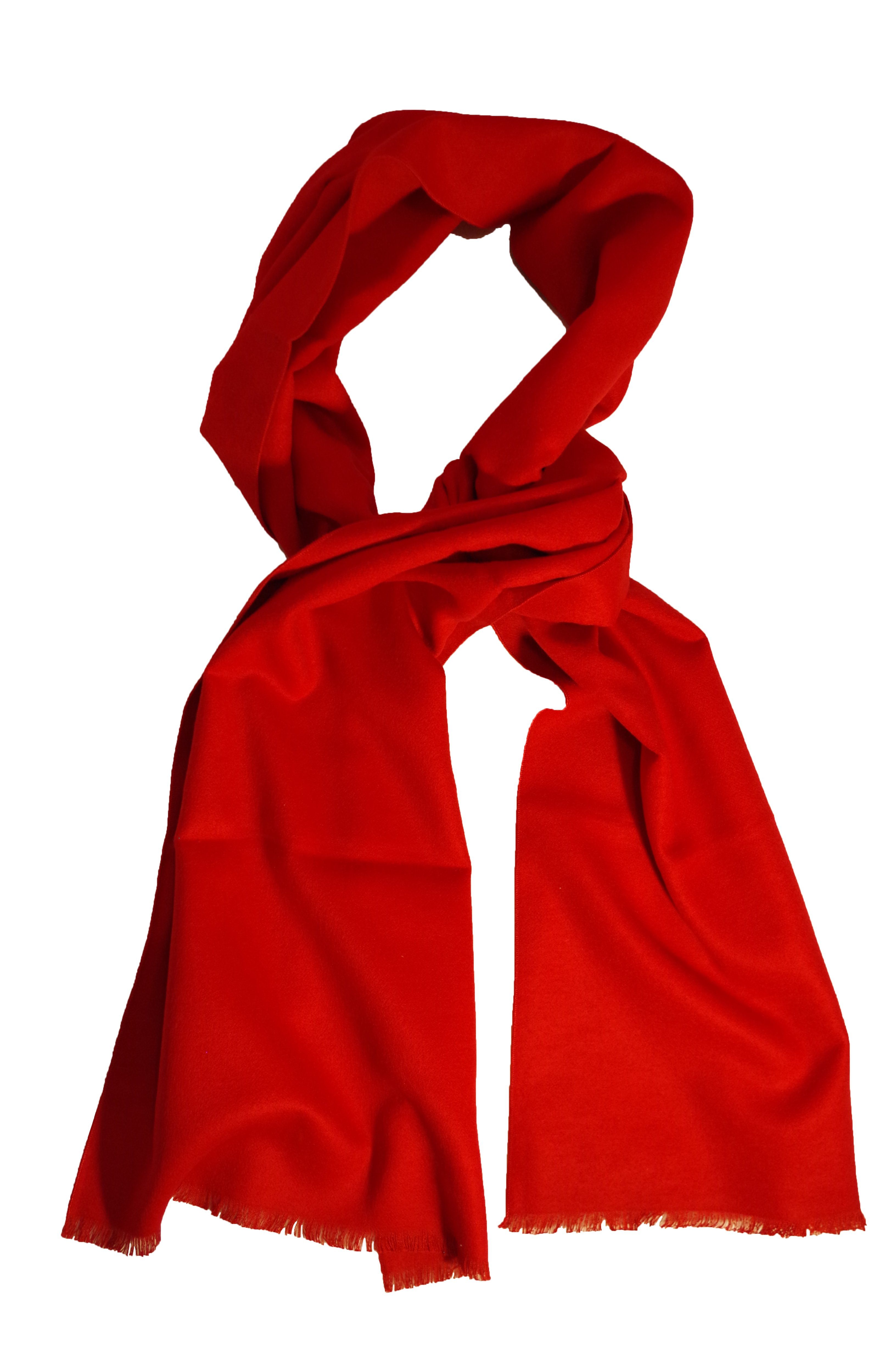 100% Seidenschal Posh Seiden Seide Schal aus rot Setaforte, Gear
