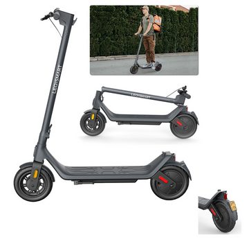 LEQISMART Cityroller E-Scooter,Doppelbremsen,Max 30km,bis100kg,ABE Cityroller,7800mAh, 20,00 km/h, rutschfest;Zusammenklappbar
