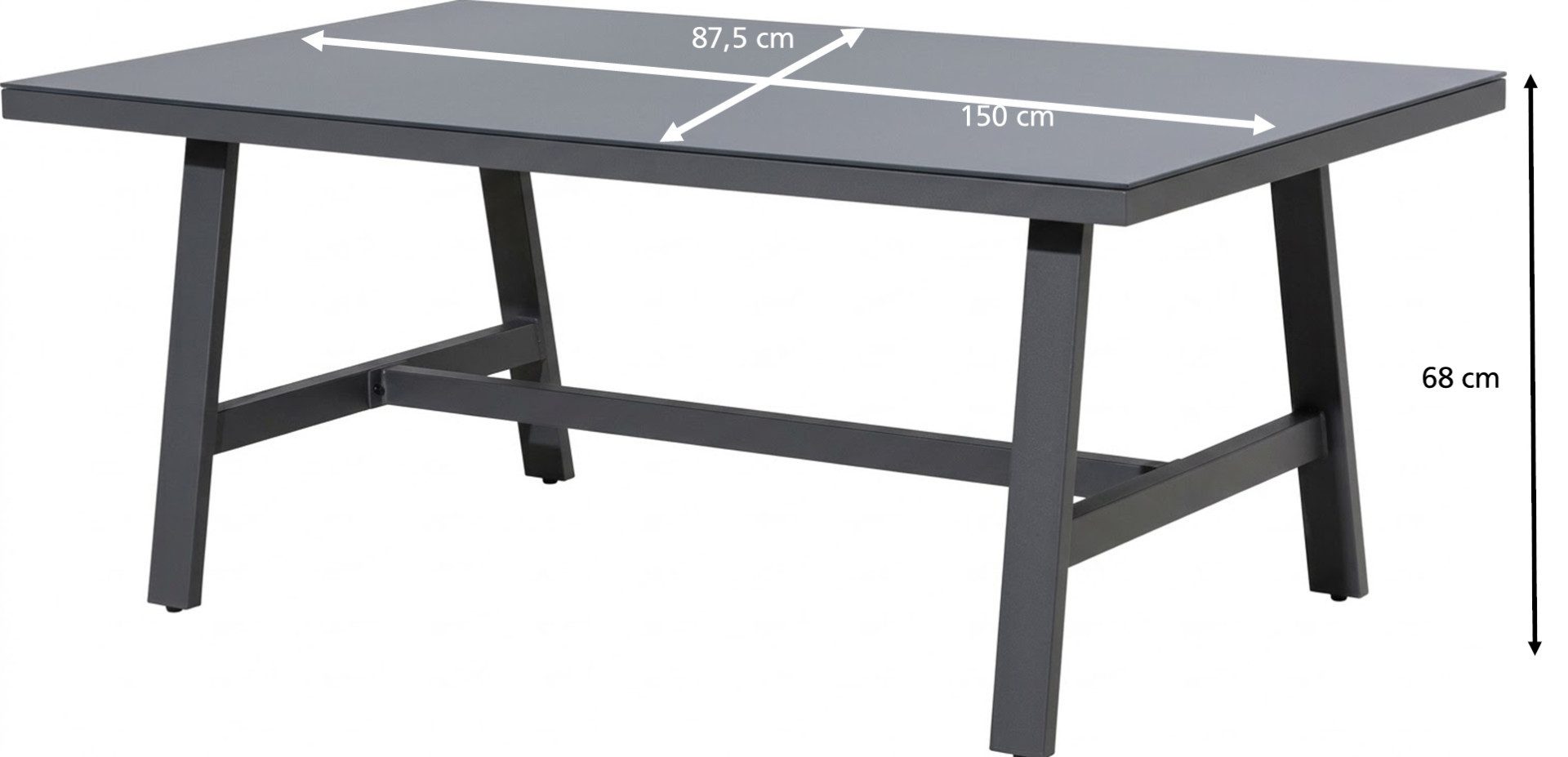 Primaster Gartenlounge-Set Primaster Gartenmöbel-Set Girona 8 Personen, Witterungsbeständig