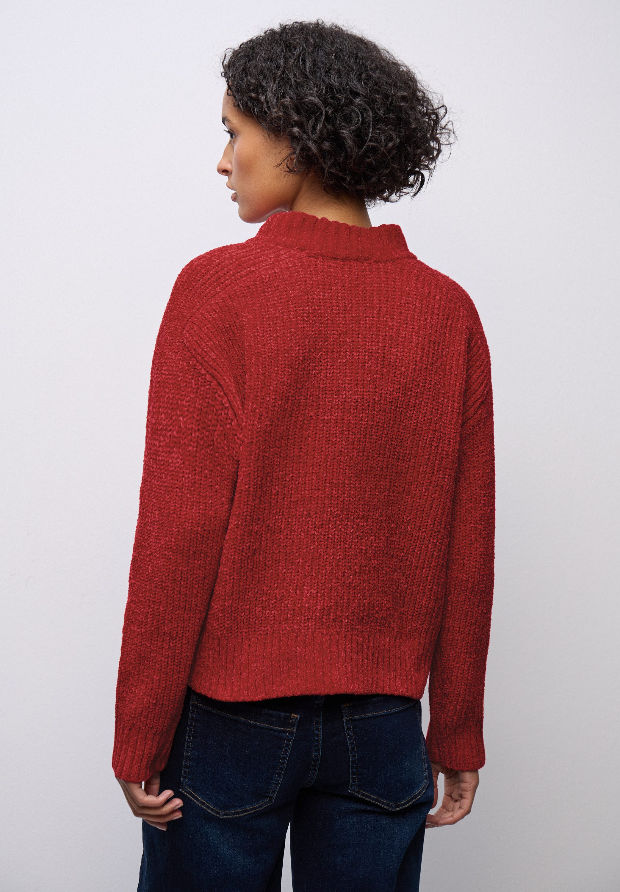 STREET ONE Strickpullover aus softem Materialmix günstig online kaufen