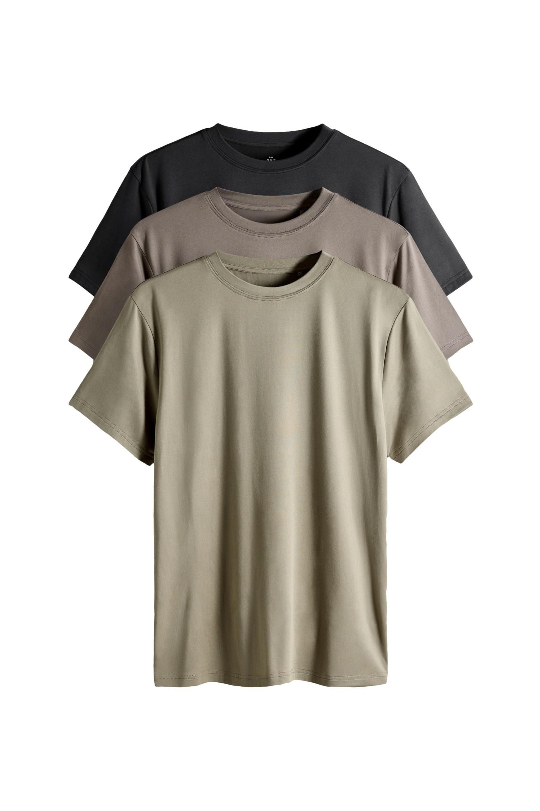 The Set T-Shirt The Set Activewear T-Shirts, 3er-Pack (3-tlg)