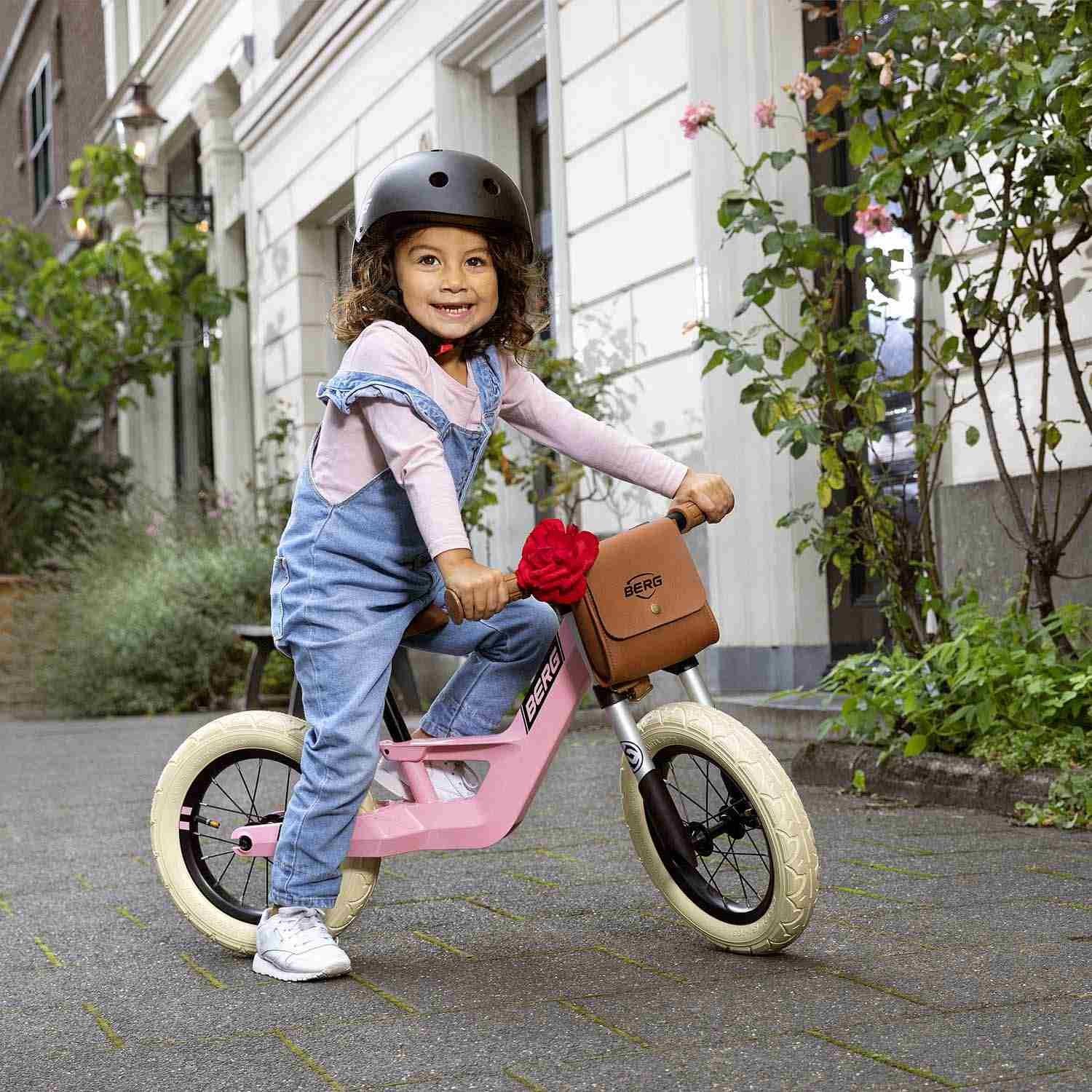Retro Pink 12" Laufrad BERG rosa Go-Kart Biky Berg