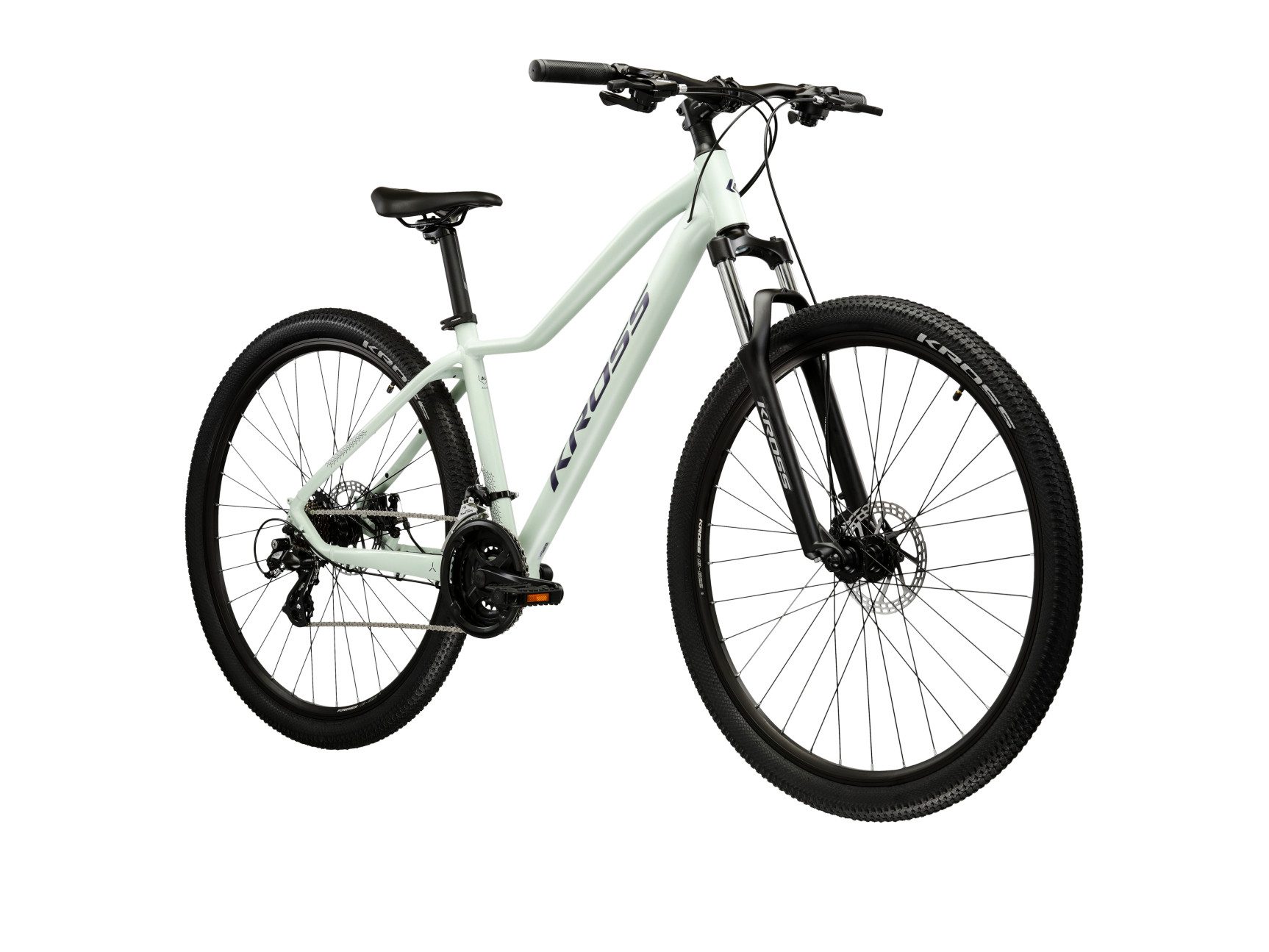 Kross Mountainbike Lea 2.0 grün, 21 Gang Shimano ALTUS M310 Schaltwerk, Kettenschaltung