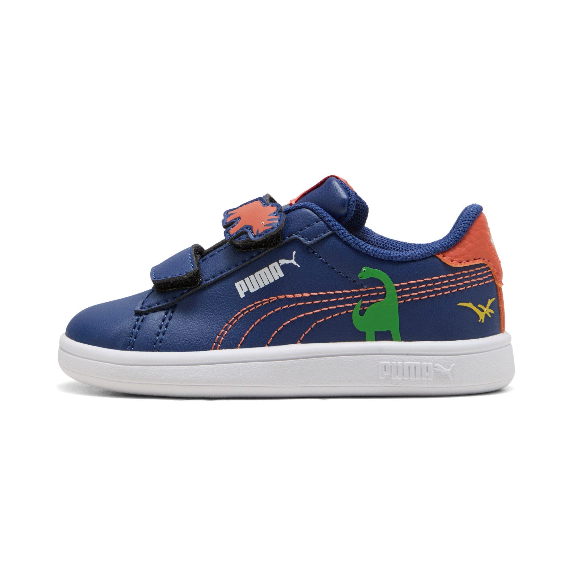 PUMA SMASH 30 DINO V INF Sneaker für Kinder, mit sportlichem Stil, mit SOFTFOAM+ Dämpfung