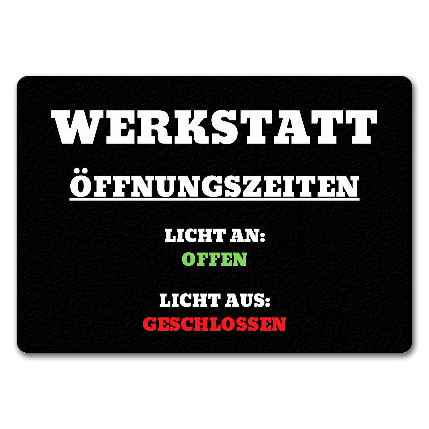 Fußmatte Werkstatt Öffnungszeiten Fußmatte in 35x50 cm ohne Rand