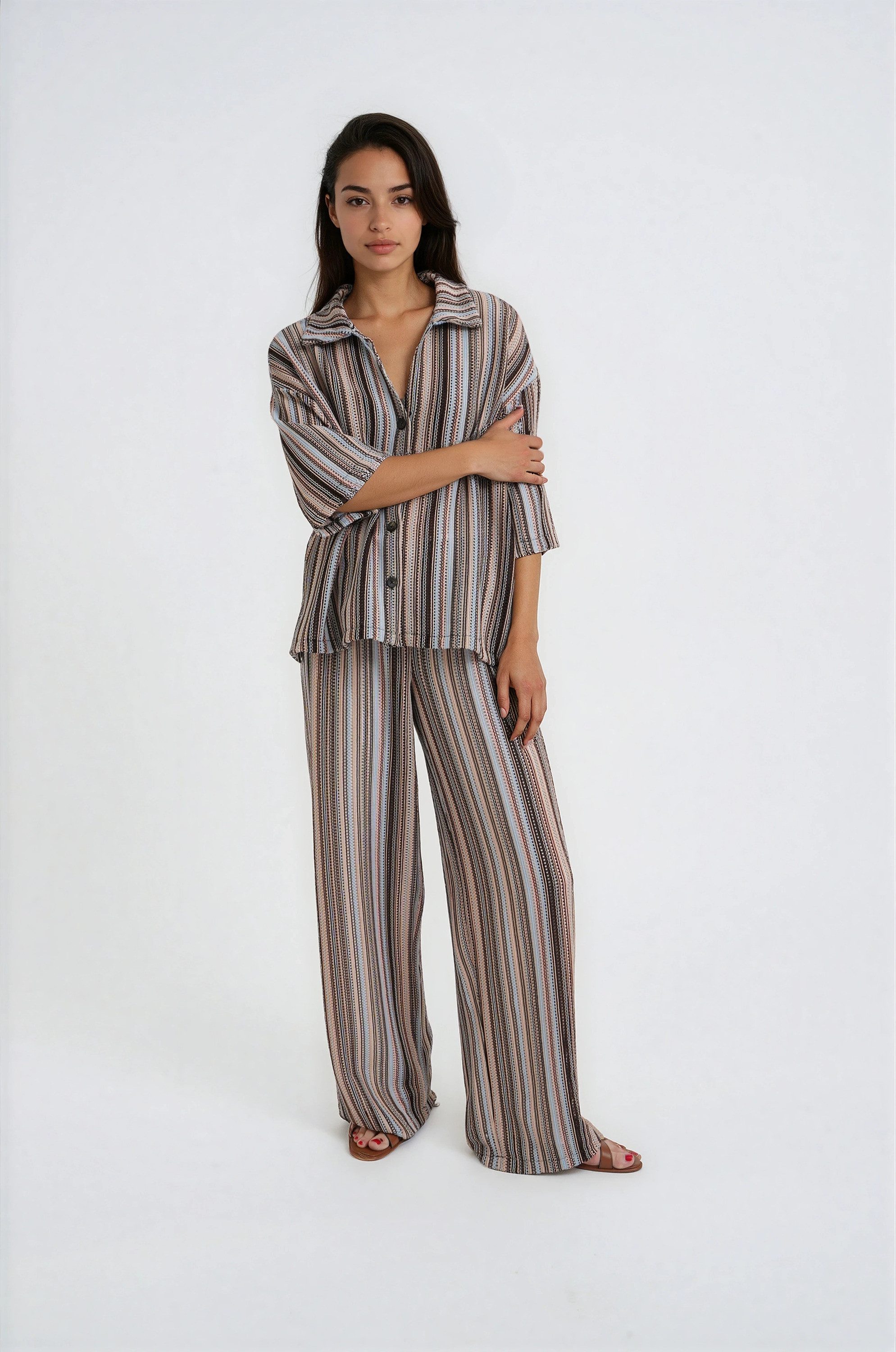 Smith & Soul Schlupfhose mit weitem Bein