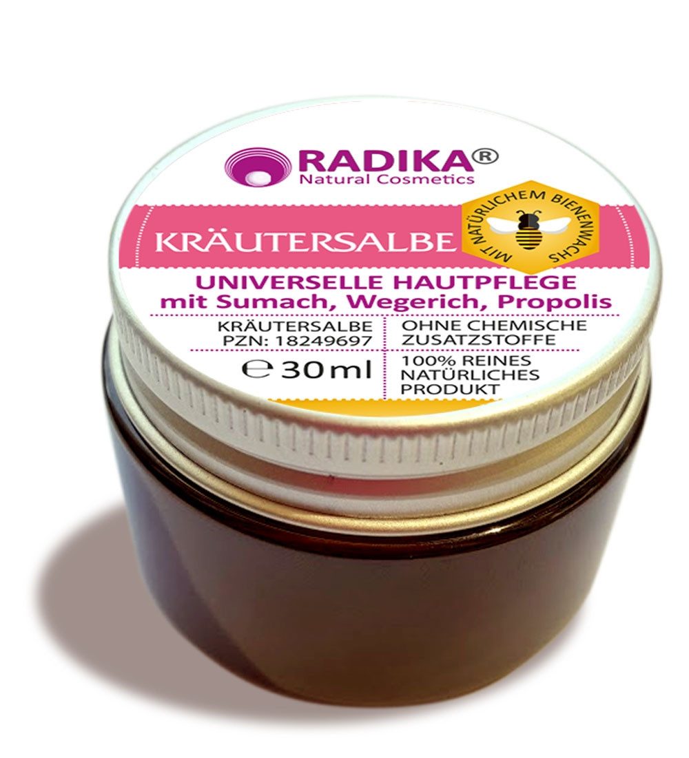 Pflege-Set Kräutersalbe Universelle Hautpflege mit Sumach 30 ml