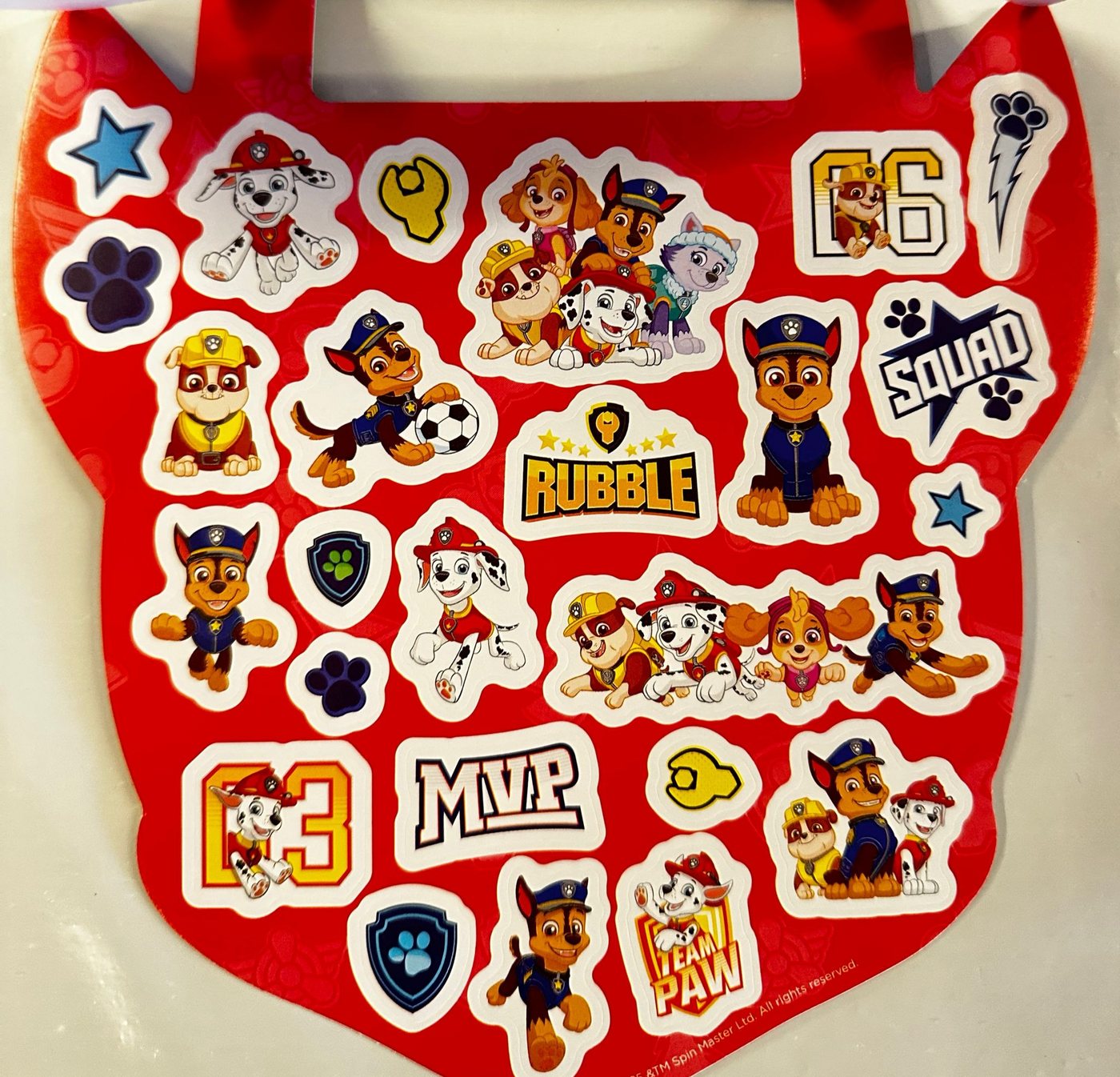 Thumbnail - Nickelodeon Sticker Paw Patrol Aufkleber Buch mit Chase, Marshall, Rubble 50 Sticker bunt, (Set 2-tlg), Chase,Marshall,R...