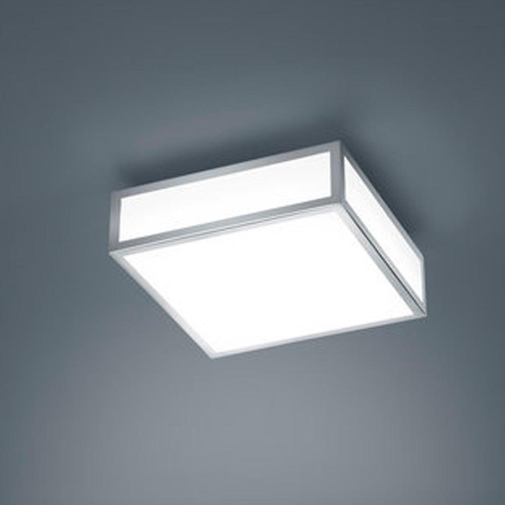 click-licht Spiegelleuchte LED Deckenleuchte Zelo in Chrom 12W 960lm IP44 220x220mm, keine Angabe, Leuchtmittel enthalten: Ja, fest verbaut, LED, warmweiss, Badezimmerlampen, Badleuchte, Lampen für das Badezimmer