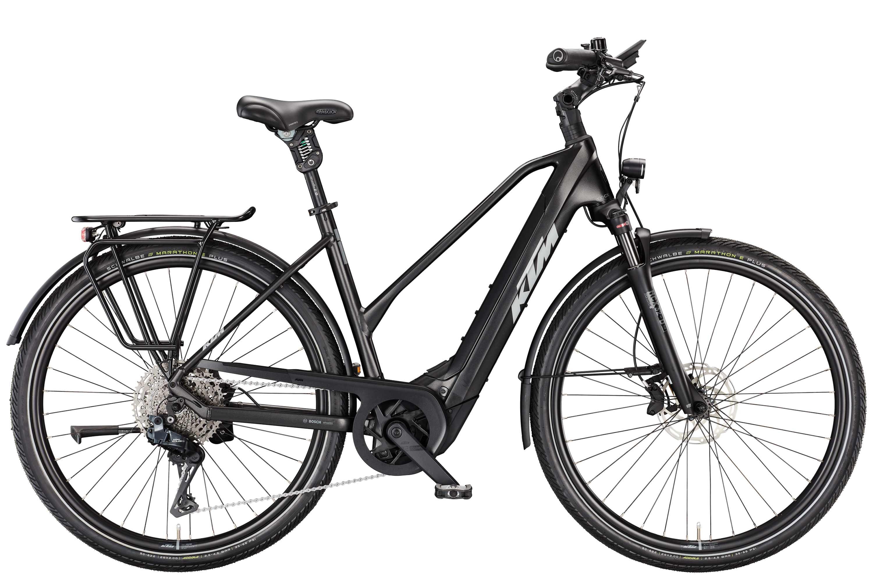 KTM E-Bike KTM Macina Style 820 XL Di2 800 Wh Damen Trapez schwarz 2026, 11 Gang SHIMANO CUES Di2 U8050-11 SGS shadow, Kettenschaltung, Bosch Performance Line CX GEN5 smart System, 800 Wh