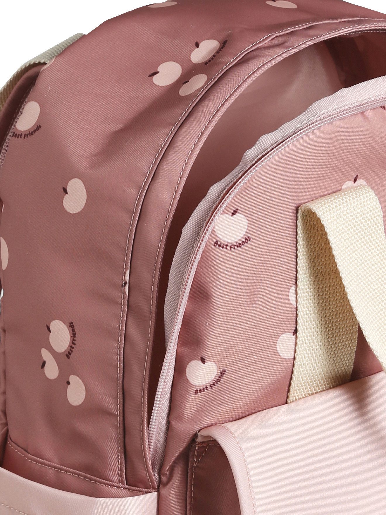 vertbaudet Sporttasche Mädchen Rucksack APFEL