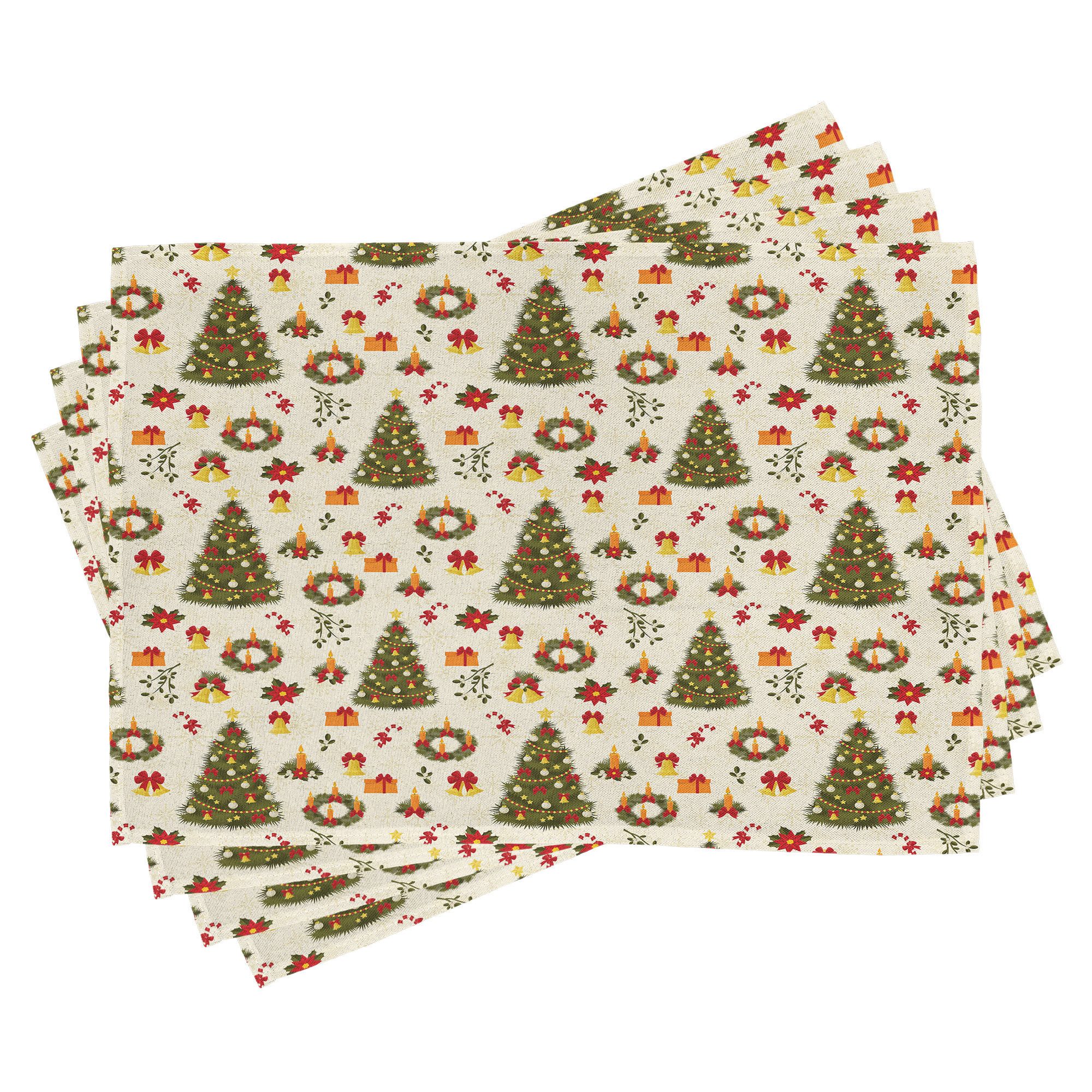 Platzset Waschbare Stoff Esszimmer Küche Tischdekorations Digitaldruck