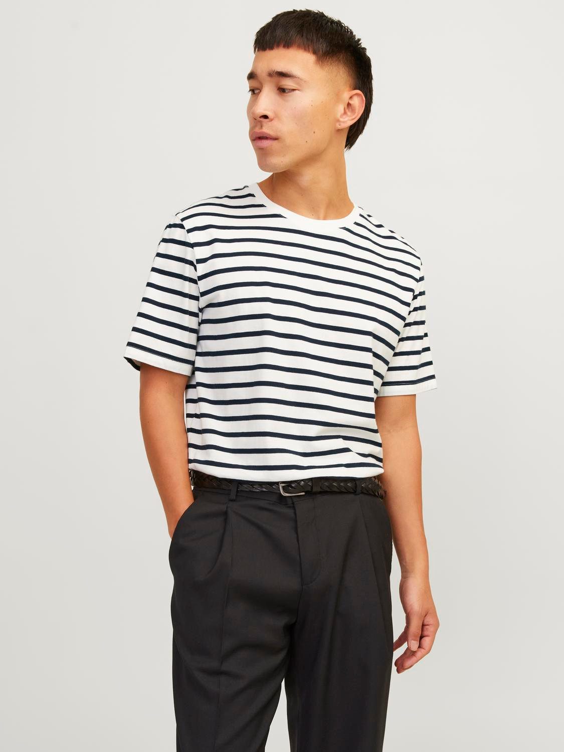 Jack & Jones Rundhalsshirt JJEORGANIC BASIC TEE SS O-NECK NOOS