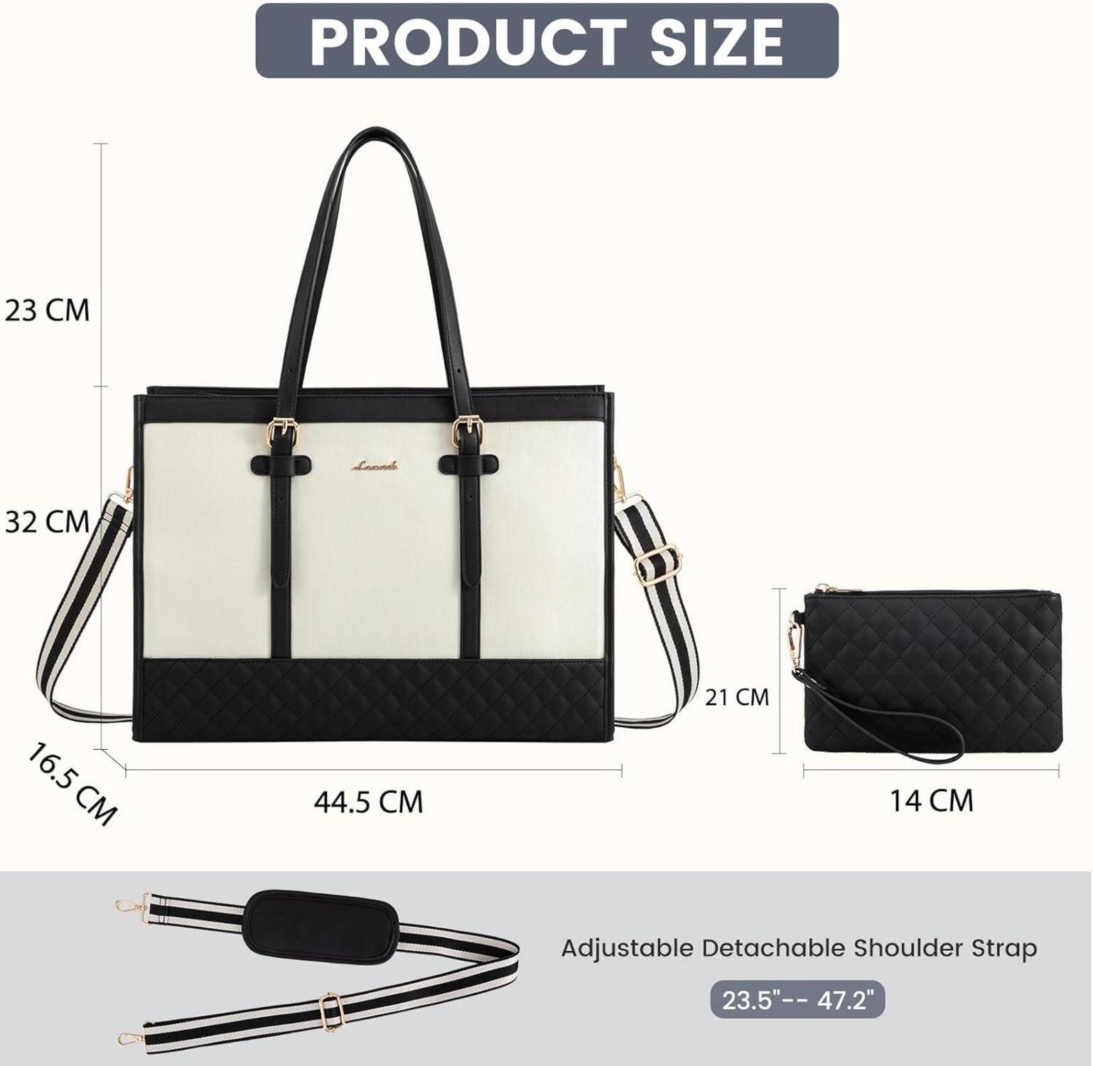 LuxusKollektion Laptoptasche Laptoptasche 17,3 Zoll Handtasche günstig online kaufen