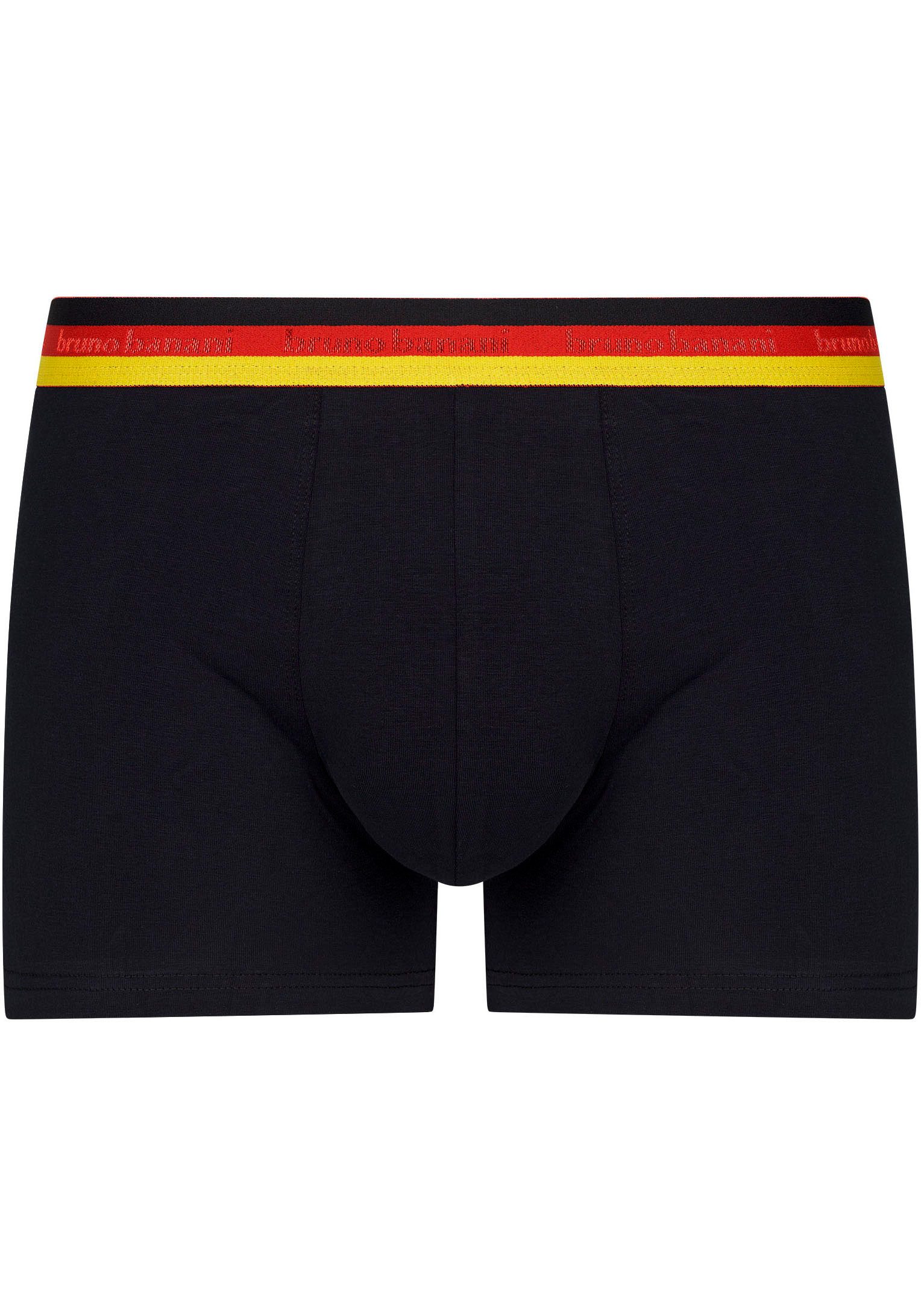 Bruno Banani Retro Pants Golden Goal (3er Pack) mit mehrfarbigem Bund – Bild 4 von 5