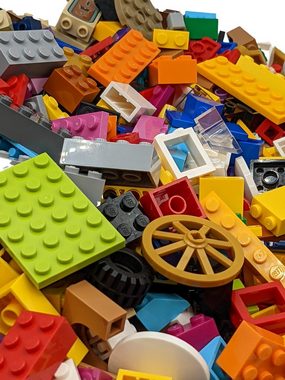 LEGO® Spielbausteine LEGO® 100 Steine - gemischt Bausteine Basic Sondersteine, (Creativ-Set, 100 St), Made in Europe