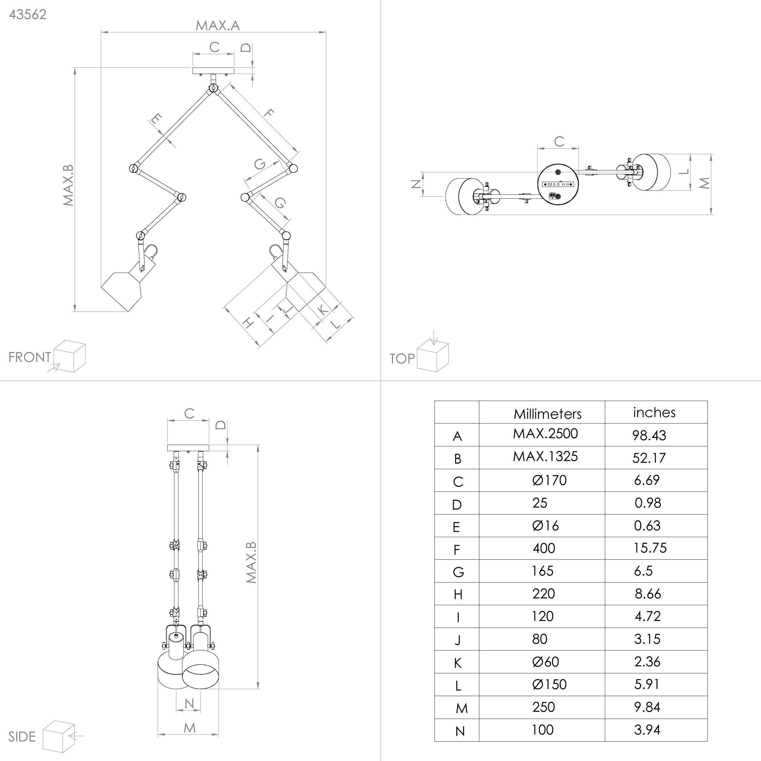 TAKELEY, E27 Leuchtmittel, in exkl. aus Leuchtmittel ohne - EGLO wechselbar, Stahl Deckenleuchte - Deckenleuchte schwarz 28W