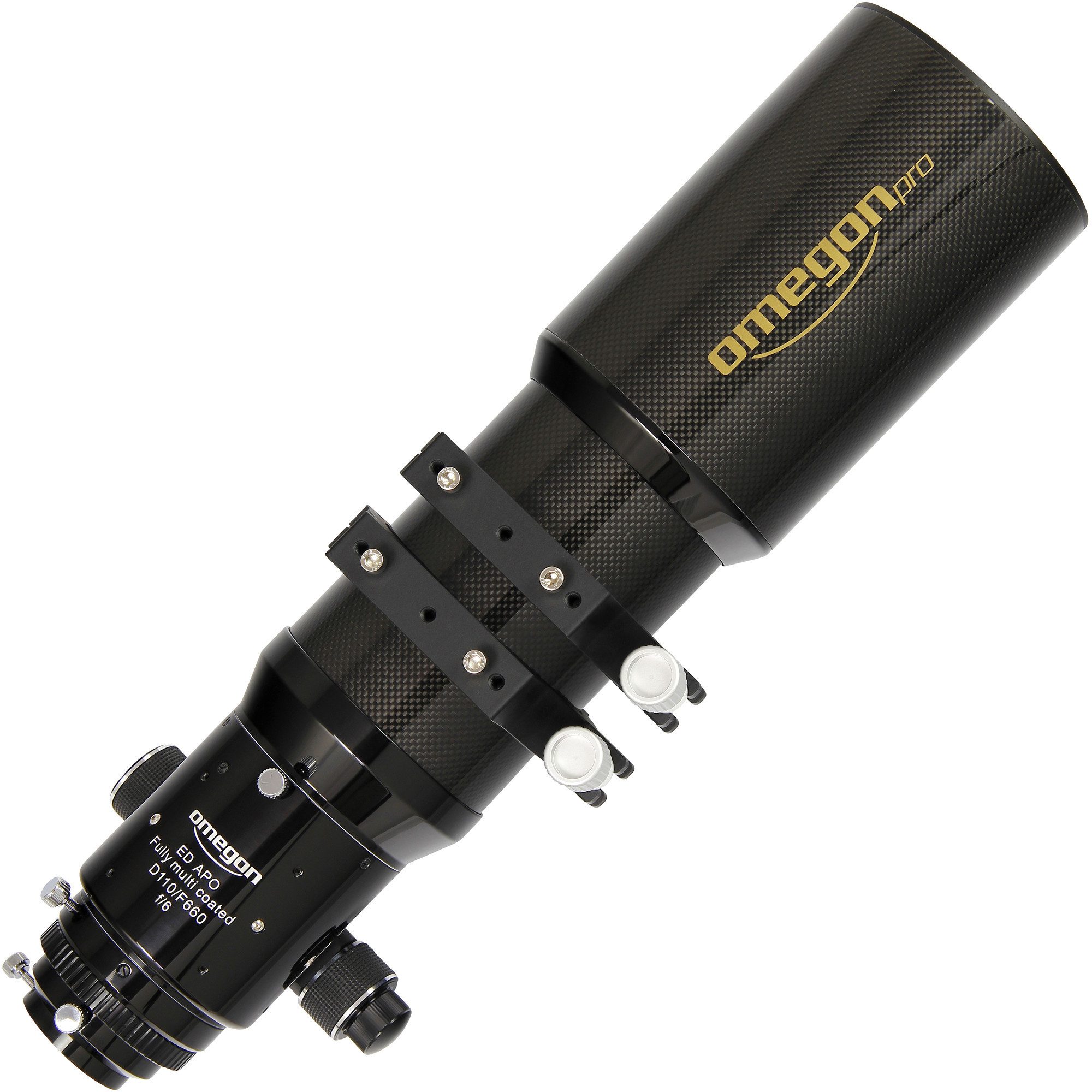 Omegon Teleskop Omegon Apochromatischer Refraktor Pro APO AP 110/660 ED Carbon OTA