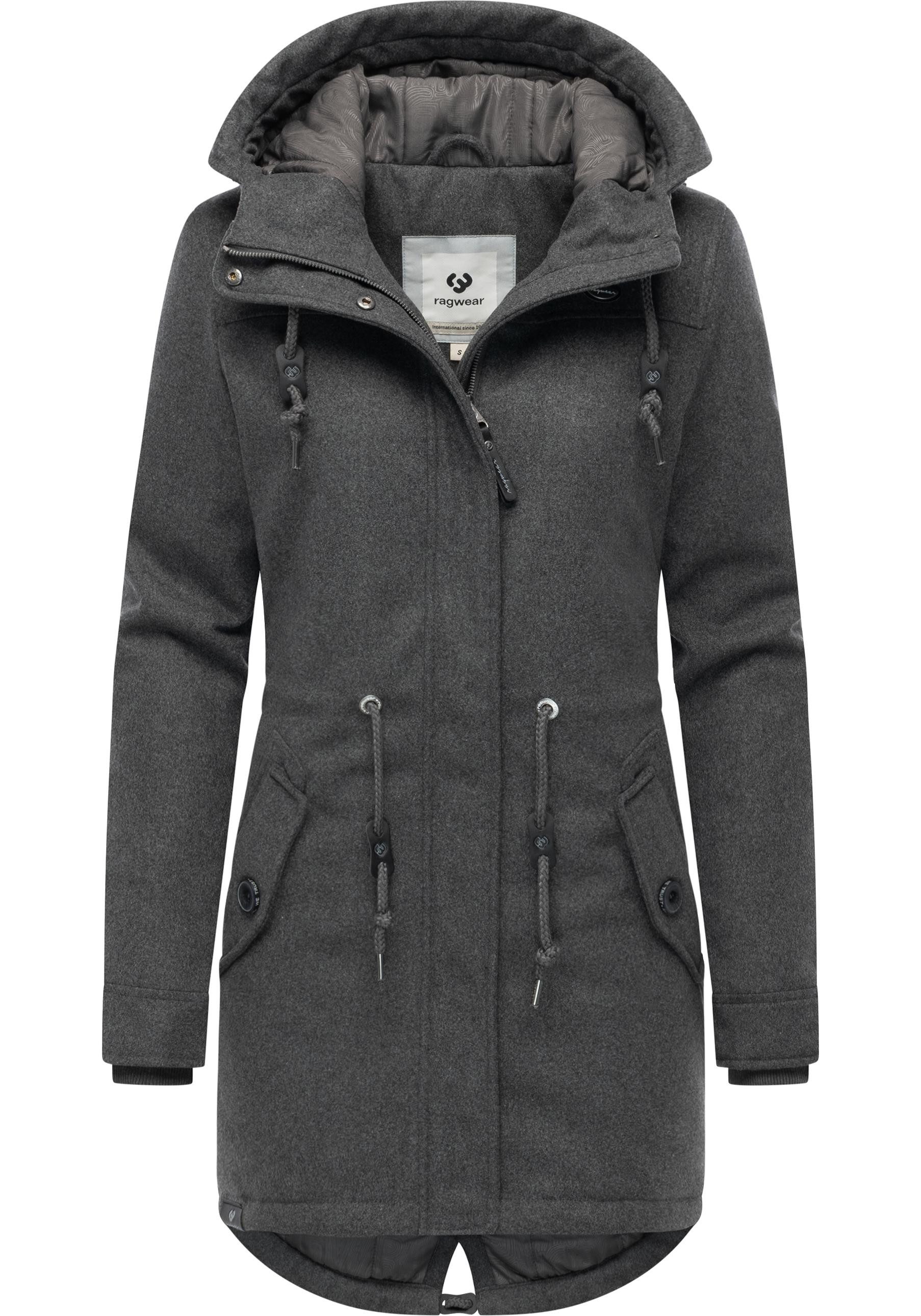 Ragwear Wintermantel Ellba Coat A YOUMODO Warmer Damen Winterparka mit großer Kapuze – Bild 4 von 5