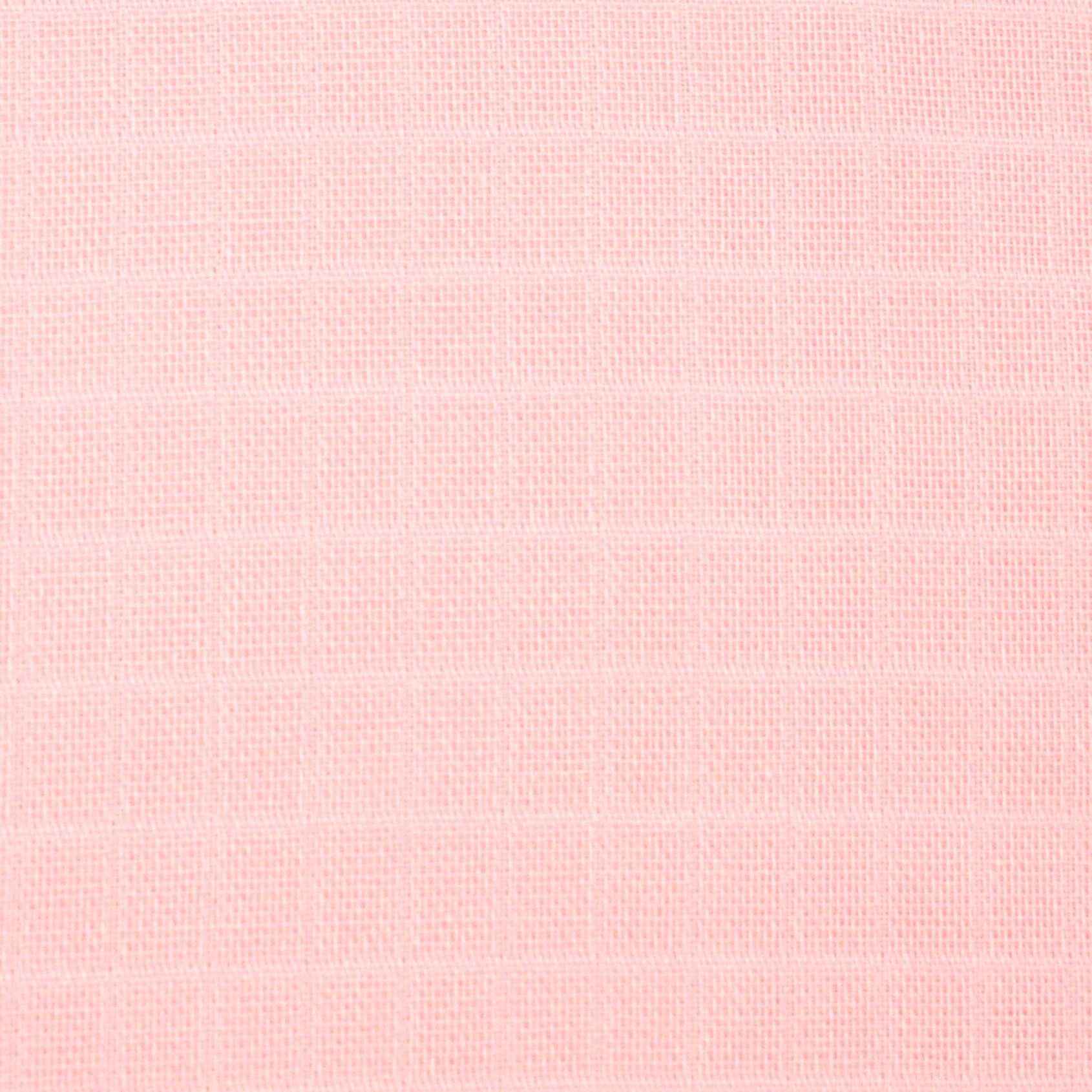 Rosa 5 cm Unifarben, M.M.C. 5 Weiß, 80x70 Mulltücher (10-tlg), Spucktuch