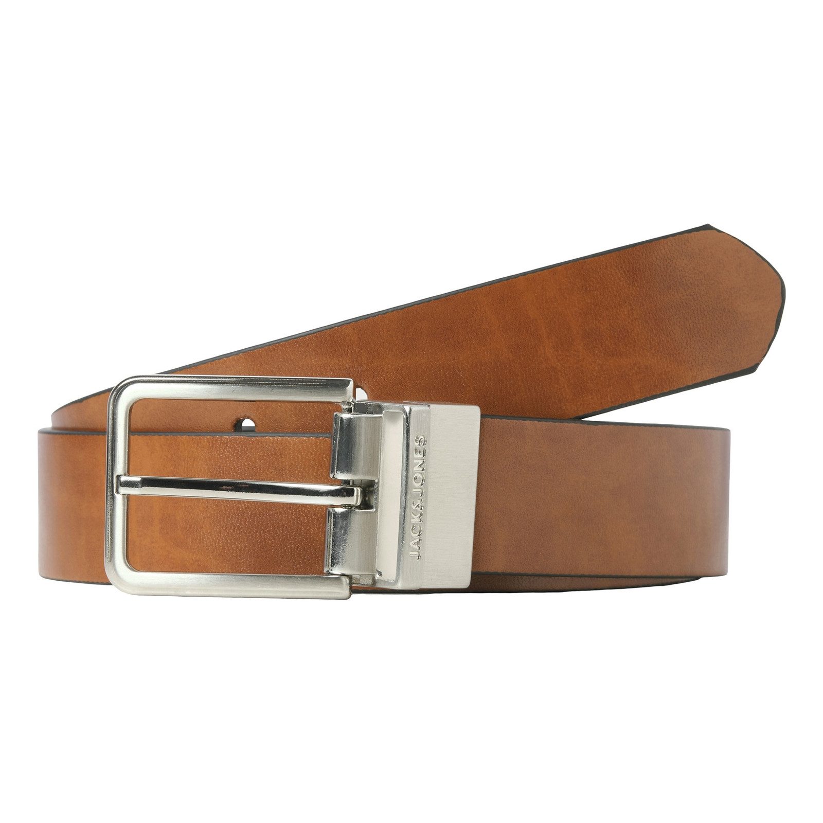 Jack & Jones Synthetikgürtel wendbarer Gürtel JACGARDA Reversible Belt mit praktischem Wendedesign
