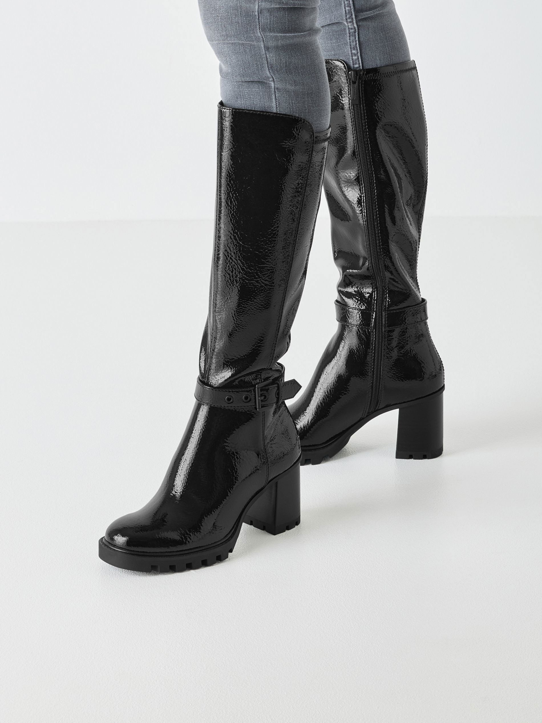 Tamaris ANTIshokk, TOUCH-IT mit Reißverschluss kein Absatz Stiefel ANTIshokk