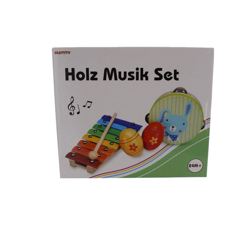 Besttoy Spielzeug-Musikinstrument Kinder Musikset - Xylophon, Schellenring, günstig online kaufen