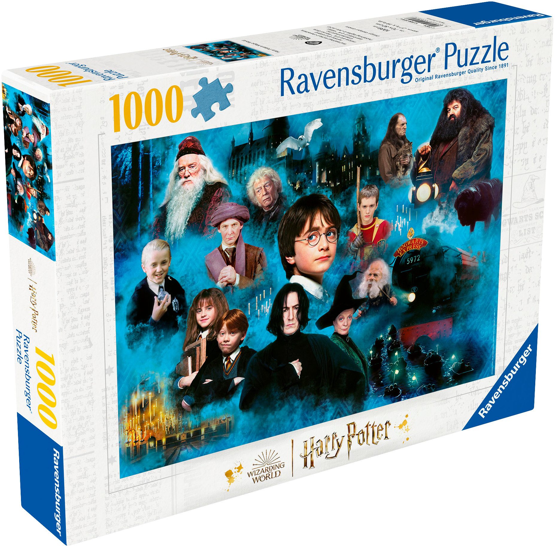 Ravensburger Puzzle Harry Potters magische Welt, 1000 Puzzleteile, Made in günstig online kaufen