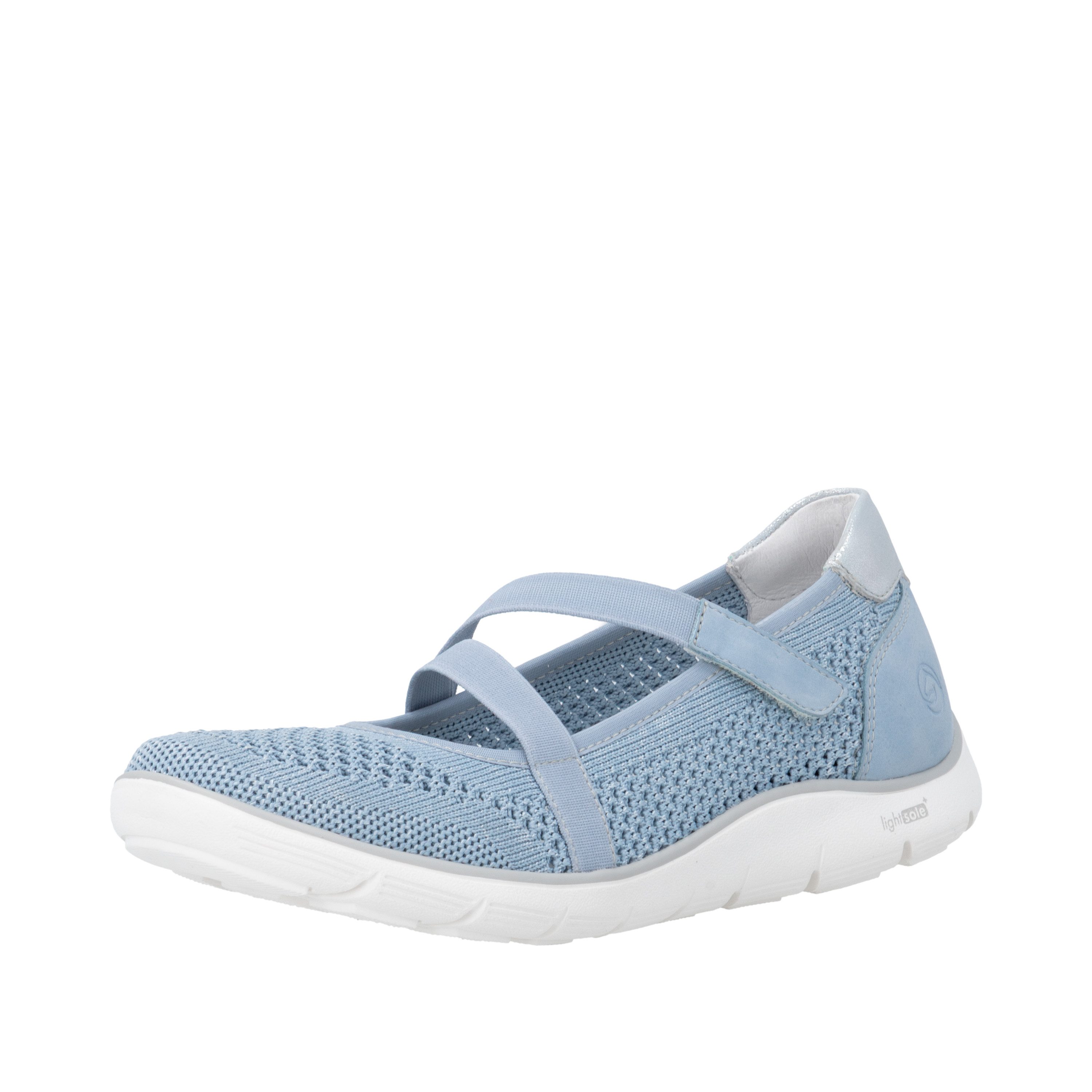 Remonte Riemchenballerina Klettschuh, Slipper mit Lite´n Soft-Ausstattung