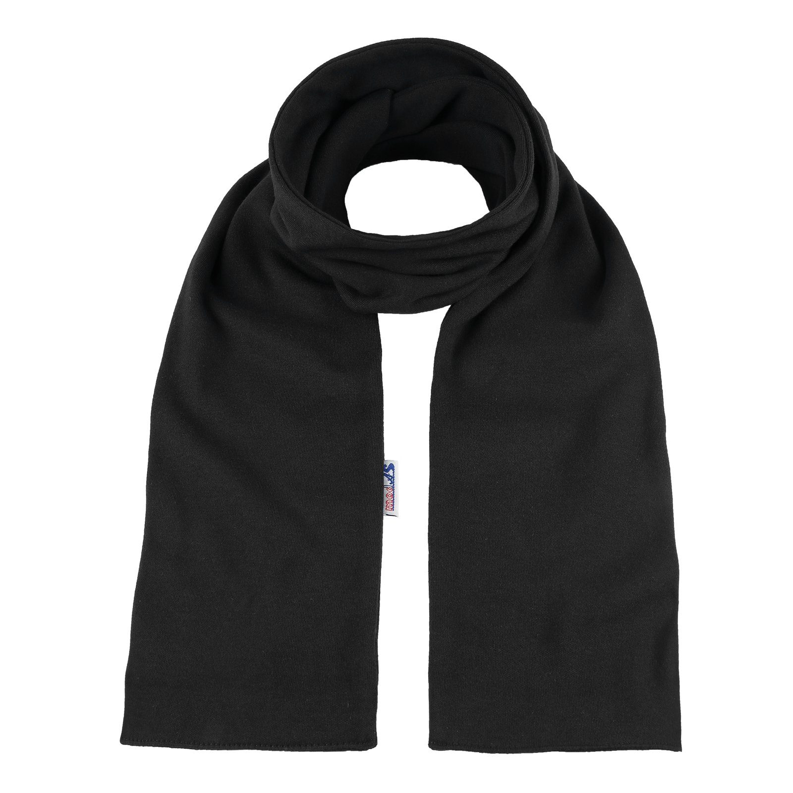 modAS Modeschal, Bretonischer Schal Unisex mit Streifen und uni Herren Damen Kinder