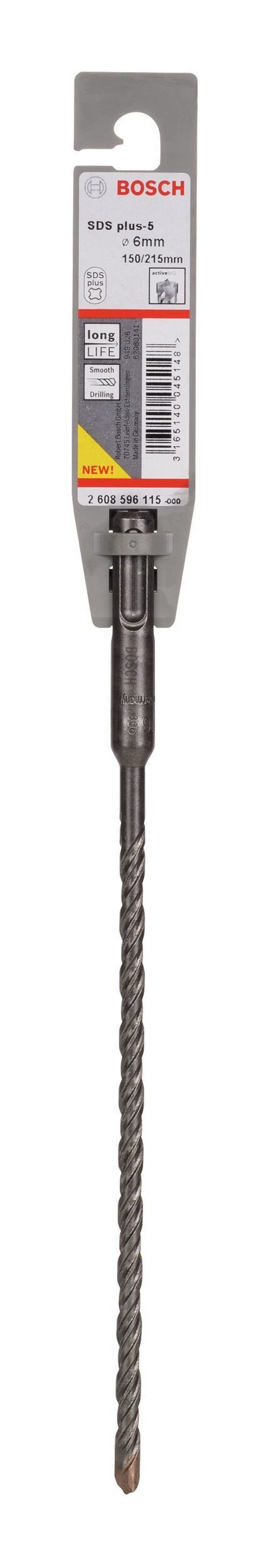 Thumbnail - BOSCH Universalbohrer, SDS plus-5 Hammerbohrer, 6 x 150 x 215 mm