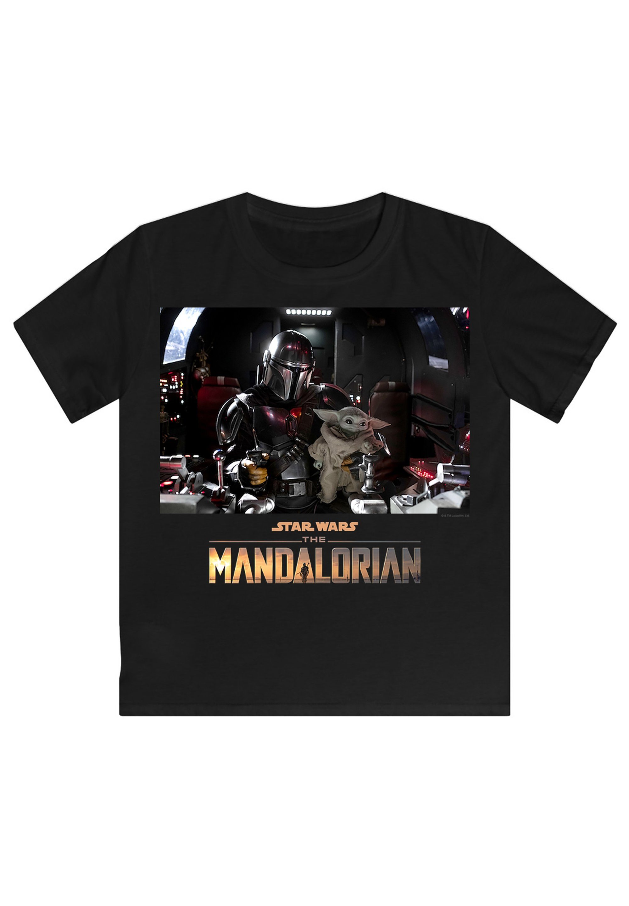 F4NT4STIC T-Shirt Star Wars The Sterne Print - der Mandalorian Premium Krieg