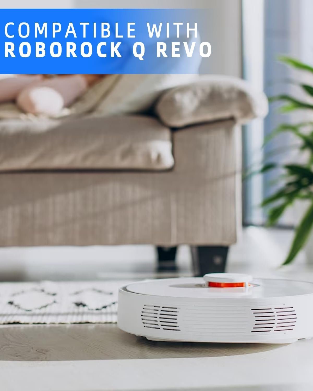 Roborock Revo Set für Roborock autolock Zubehörset für Q Revo,Ersatzteil Q Staubsaugerdüsen-Set