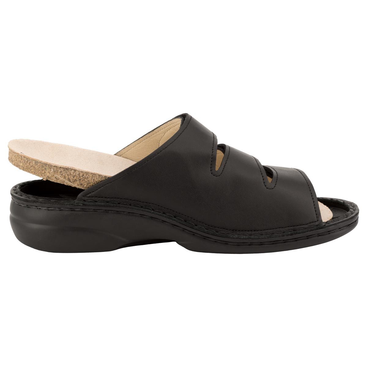 Finn Comfort KOS Pantolette (1-tlg) Pantoletten - Drei Klettverschlüsse für optimalen Halt