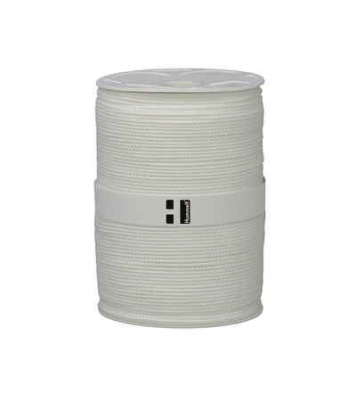 Hummelt® Universal- Polyesterseil Seil (3mm weiß), versch. Längen 100m, 200m, 500m, 1000m, auf Rolle
