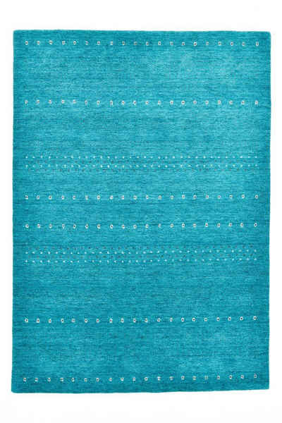 Teppich New York, THEKO, Rechteckig, 160 x 230 cm, Türkis