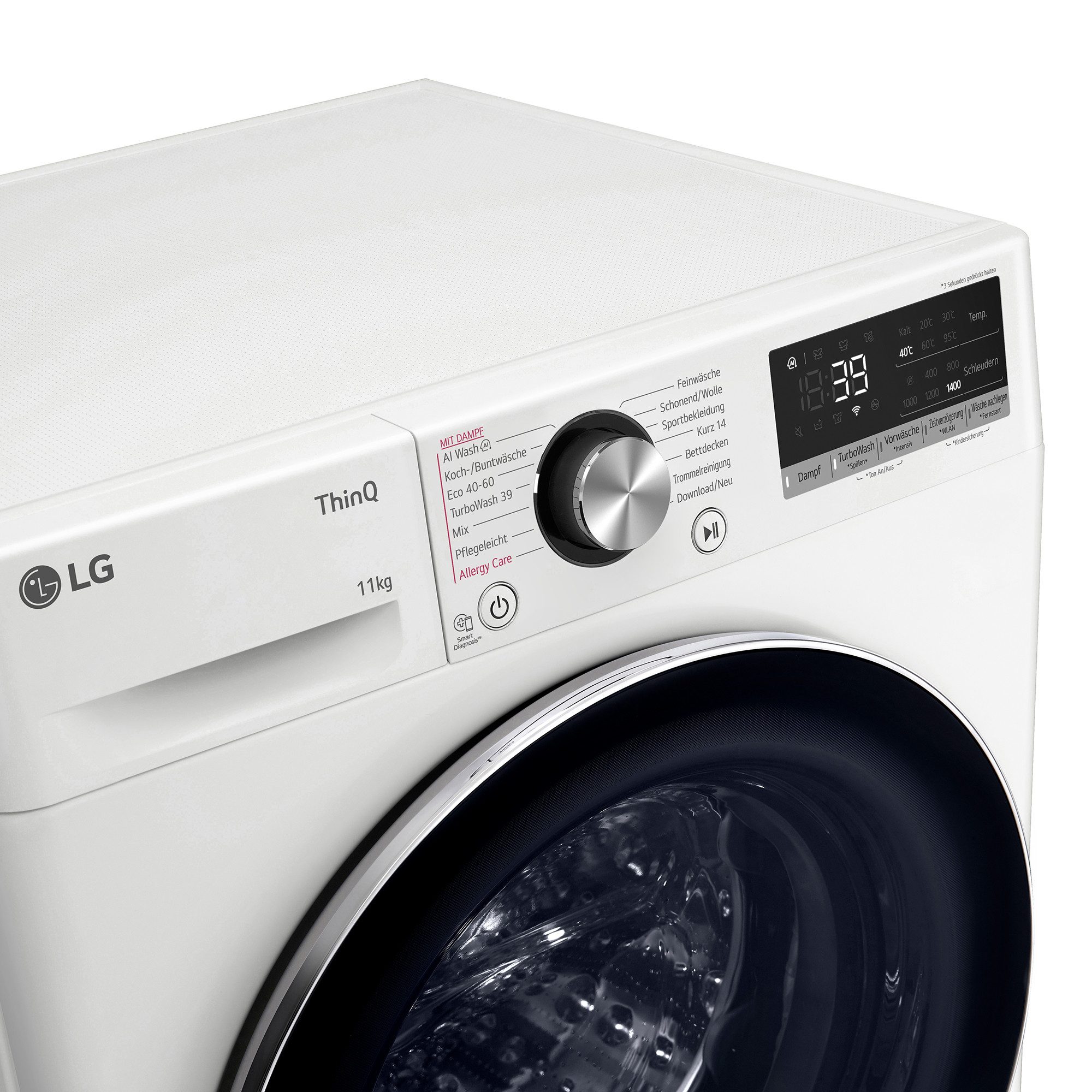 LG Waschmaschine Serie 7 F4WR7012, 11 kg, 1350 U/min, AquaLock® Vollwasserschutz: AquaStop-System – Bild 4 von 5