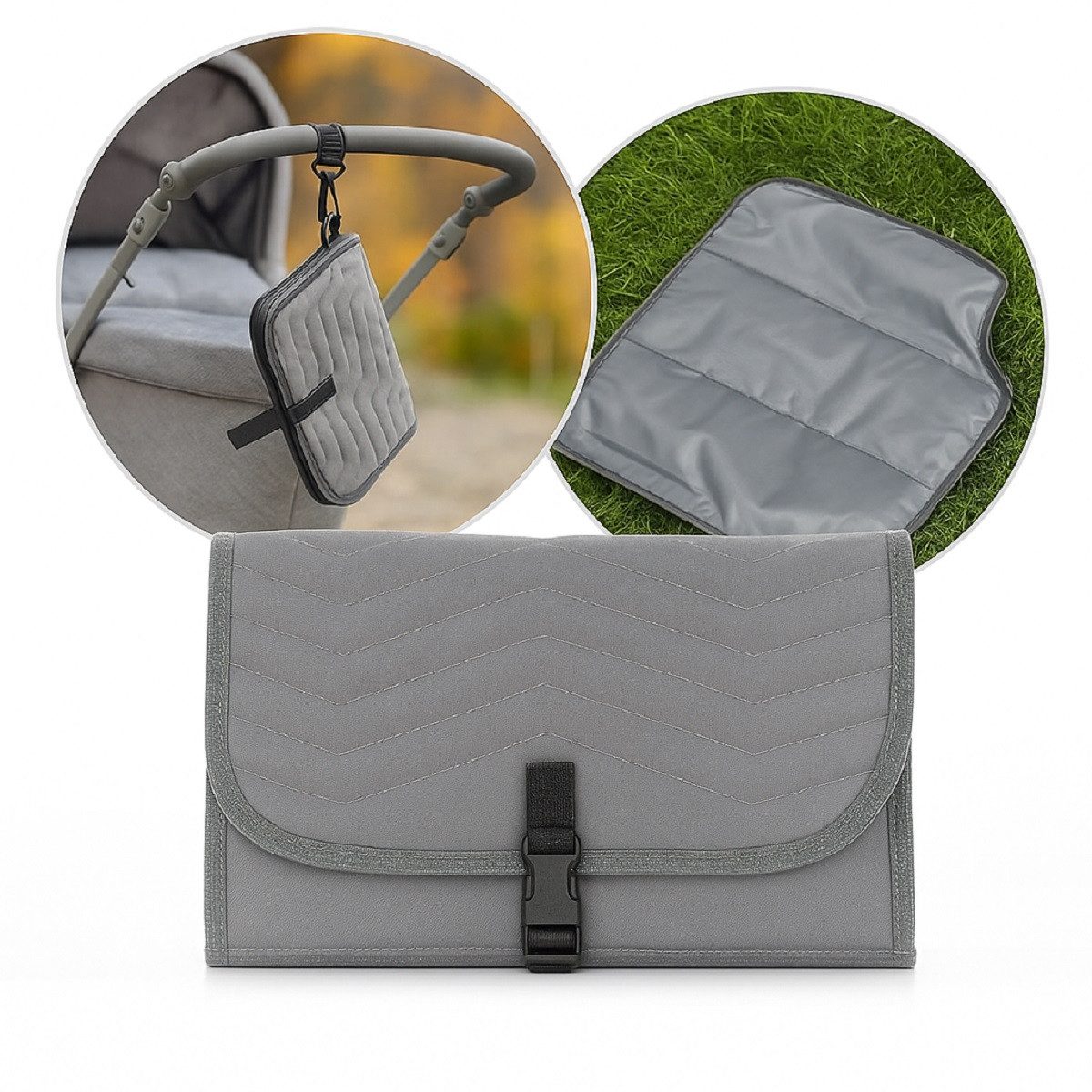 cofi1453 Wickeltasche - Wickelorganizer mit Unterlage Reer Growing Wickel-Umhängetasche
