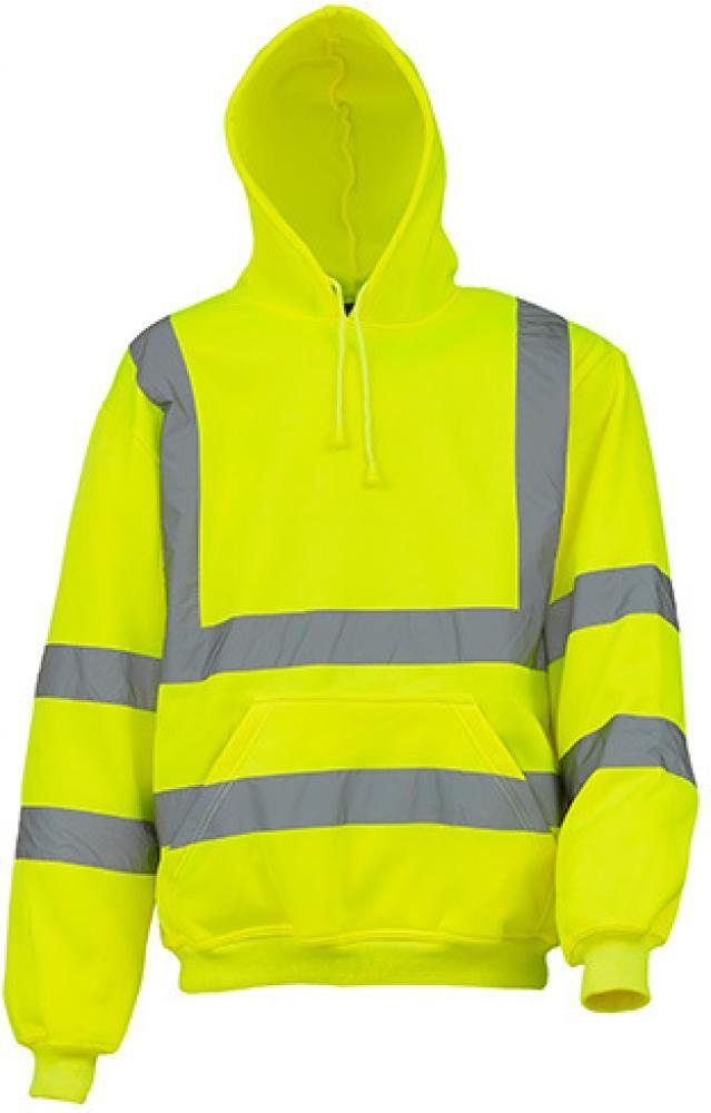 YOKO Warnschutz-Shirt Herren Hi Vis Pull-Over Hoodie / EN ISO20471 Klasse 3