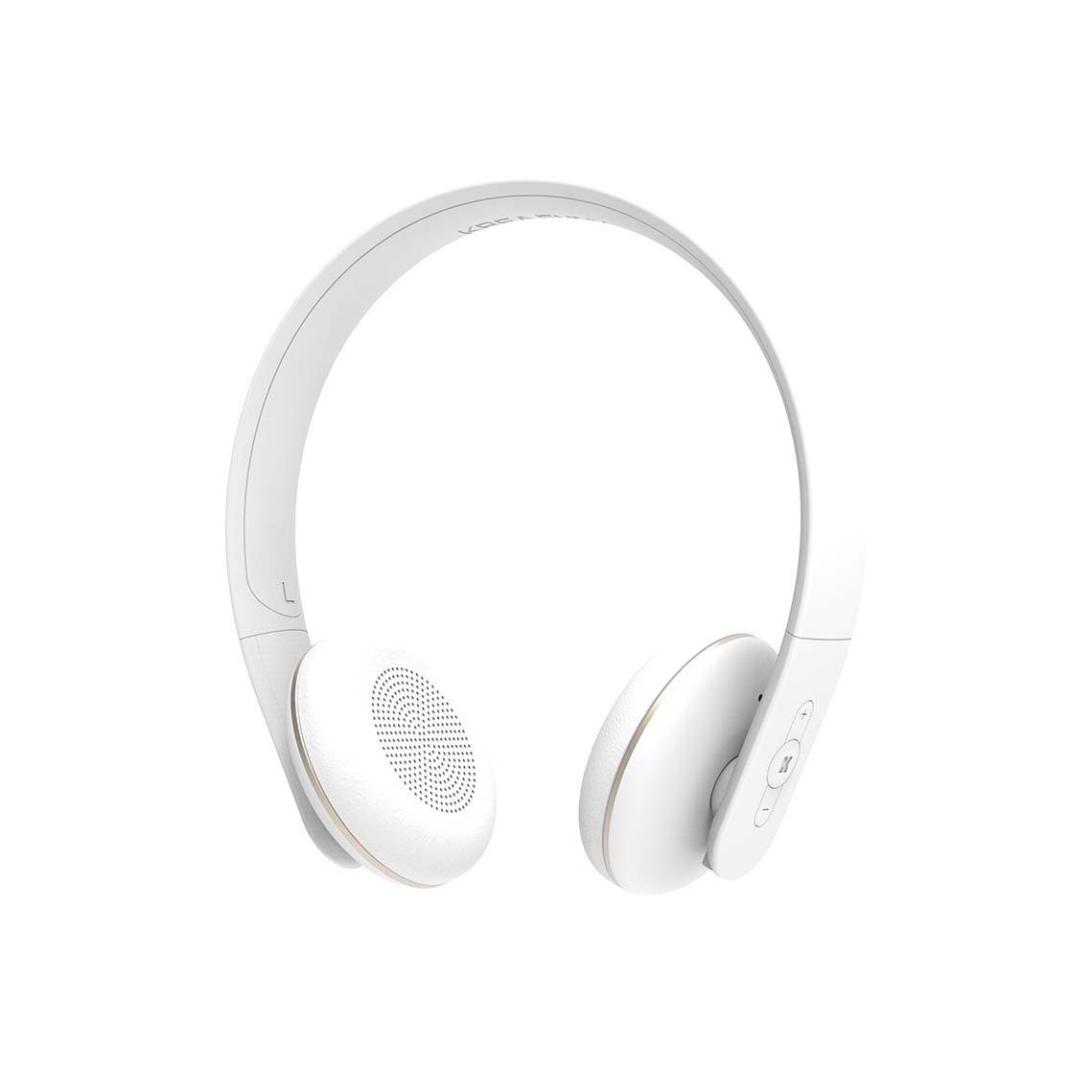 KREAFUNK On-Ear-Kopfhörer (KREAFUNK aHEAD II Kopfhörer) white Bluetooth