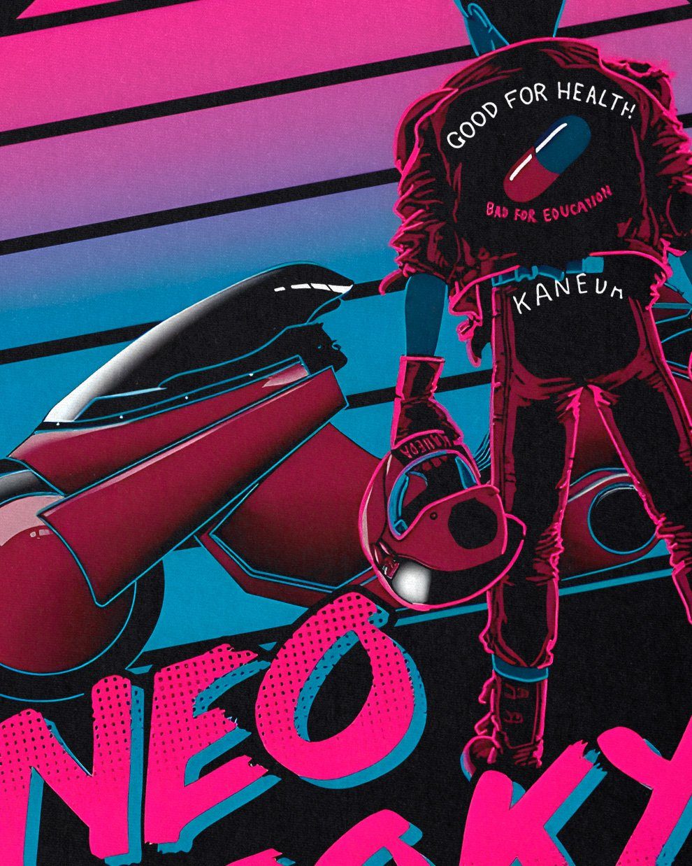 style3 T-Shirt Motorbike Ride akira manga günstig online kaufen