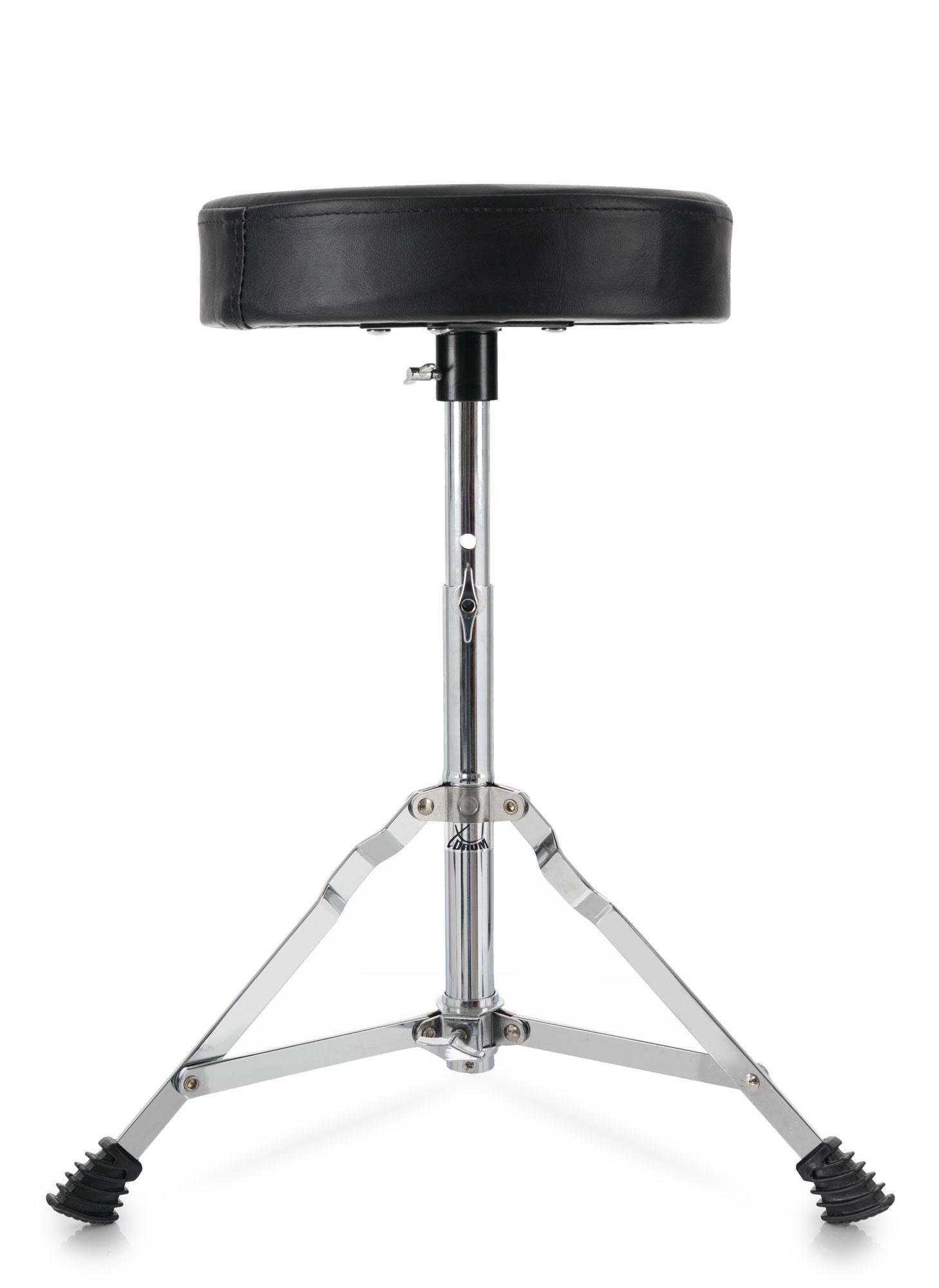 XDrum Schlagzeughocker XDrum Schlagzeughocker Semi, Höhenverstellbar von 50-62 cm