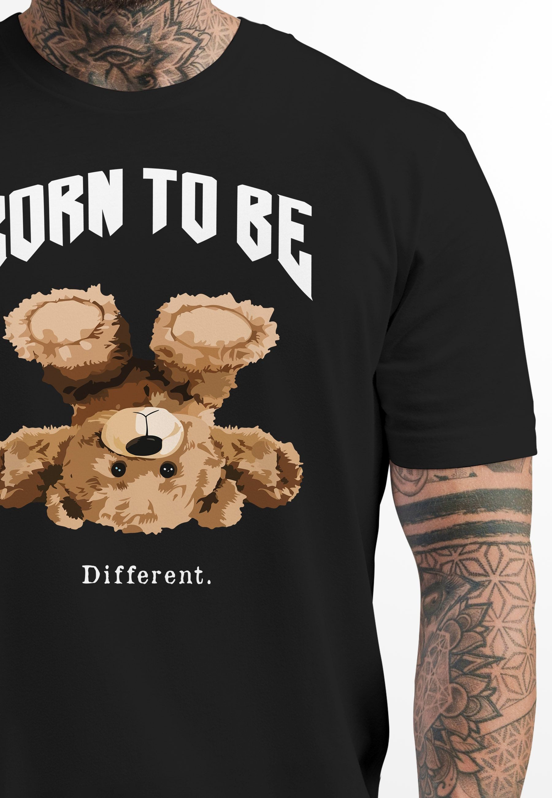 Neverless Print-Shirt Herren T-Shirt Printshirt Born günstig online kaufen