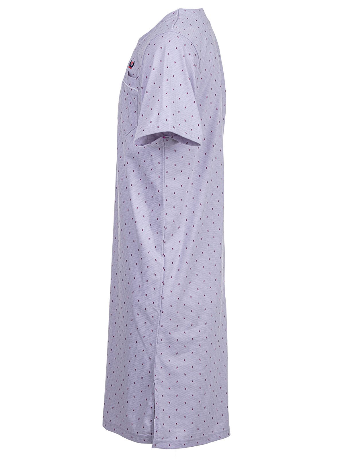 Henry Terre Nachthemd Nachthemd Kurzarm - Zacken günstig online kaufen