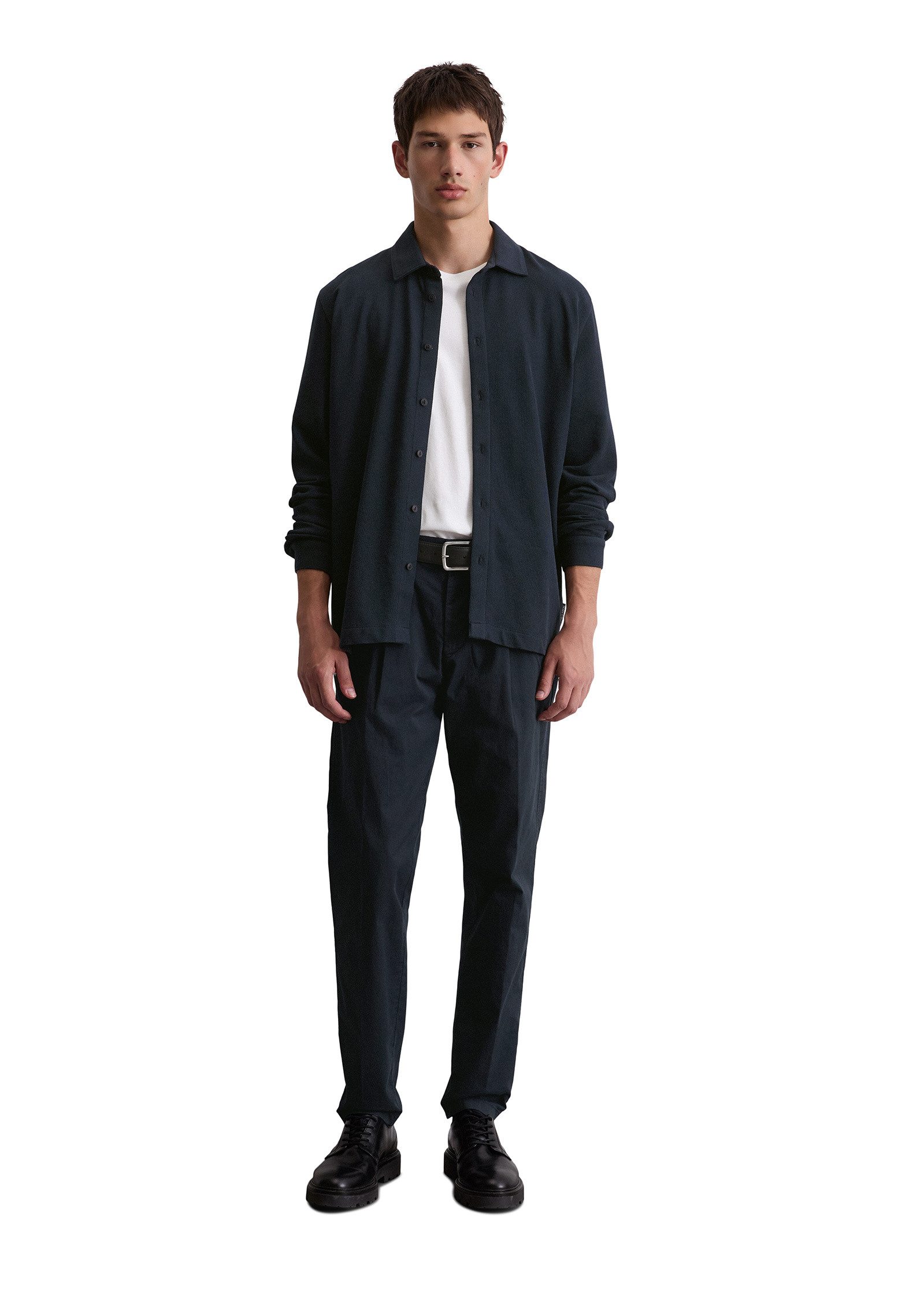 Marc O'Polo Blusenshirt aus reiner Bio-Baumwolle